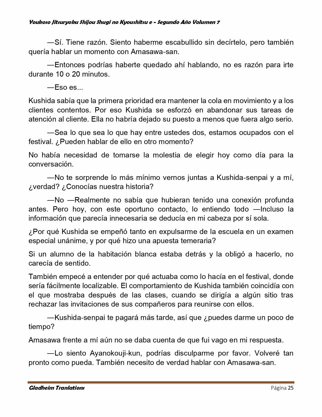 Página 25 del Manga