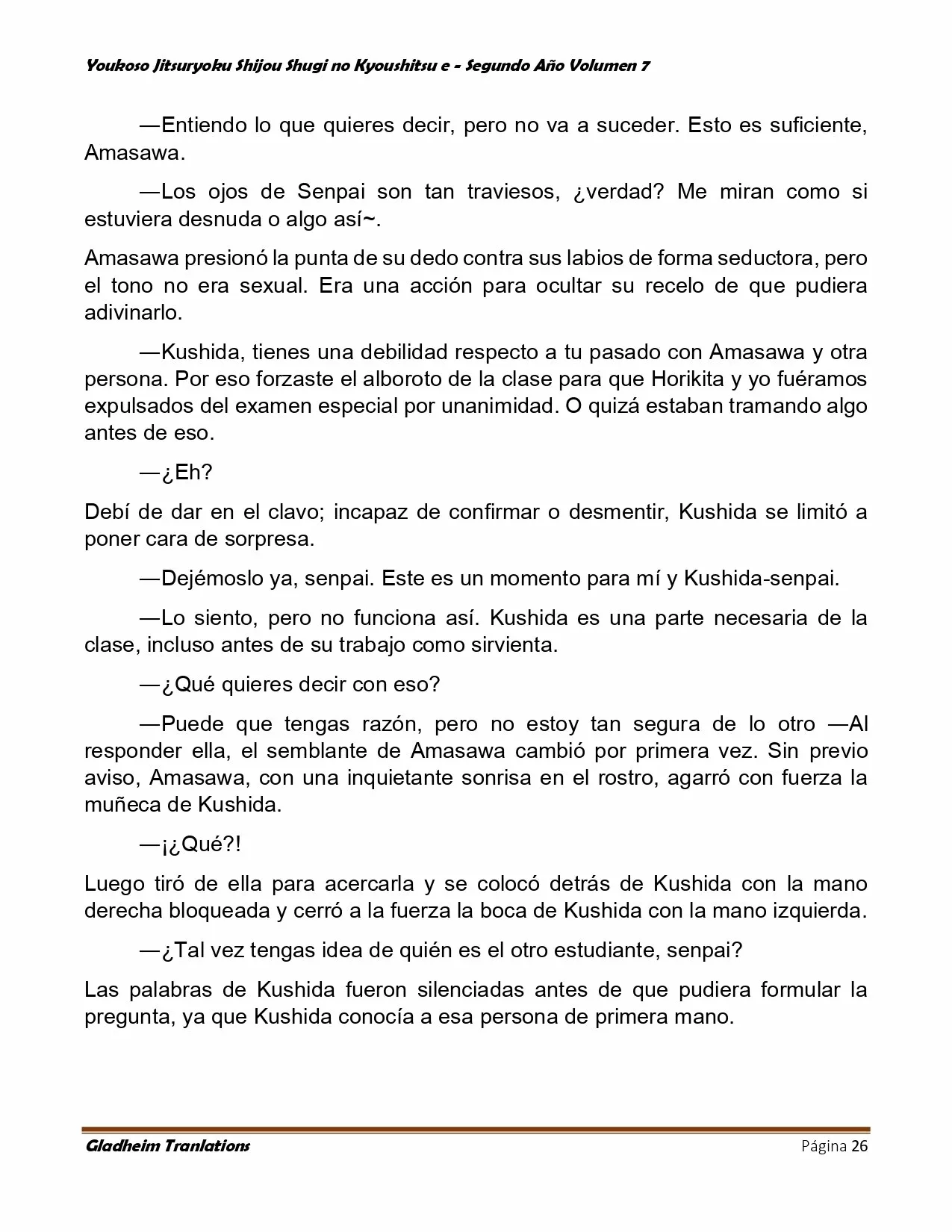 Página 26 del Manga