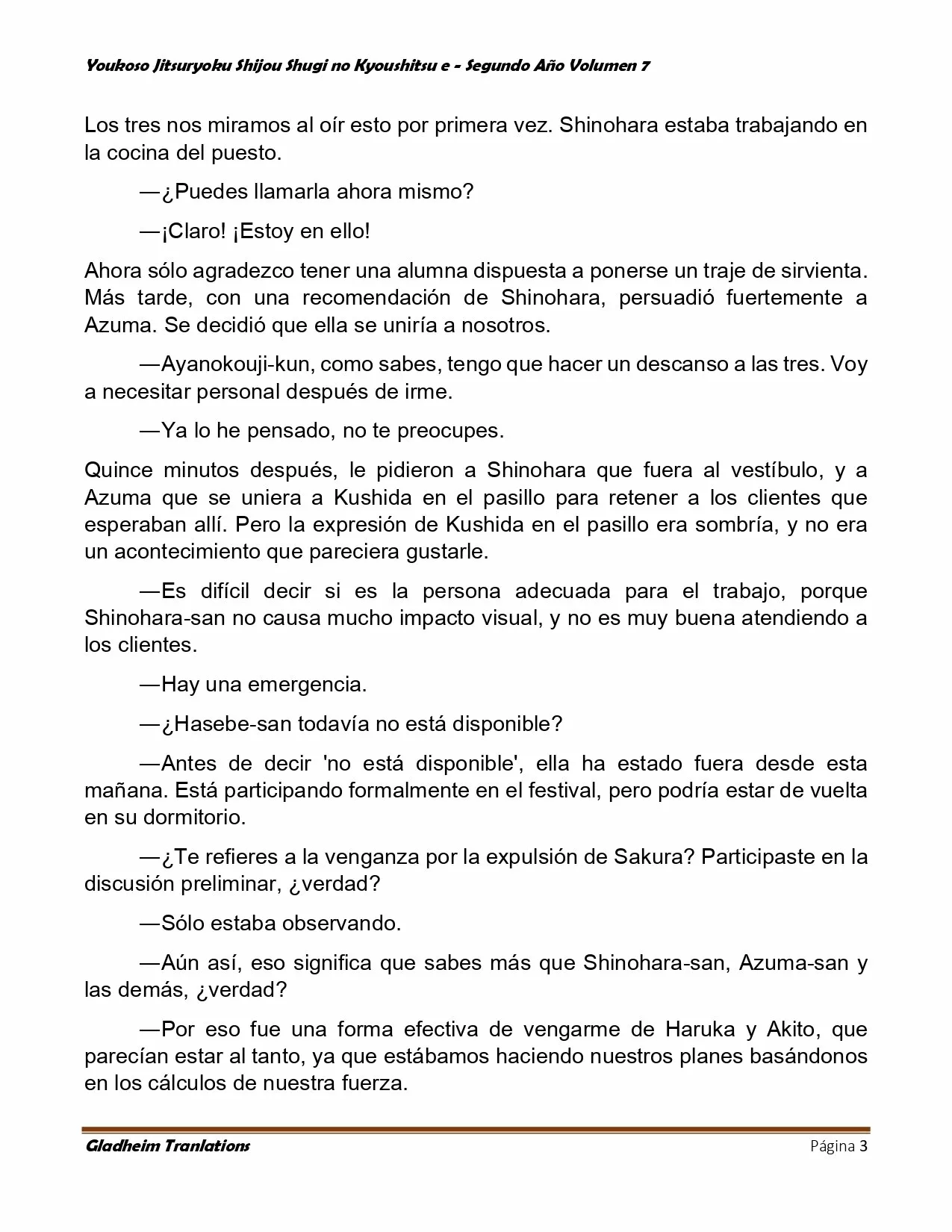 Página 3 del Manga