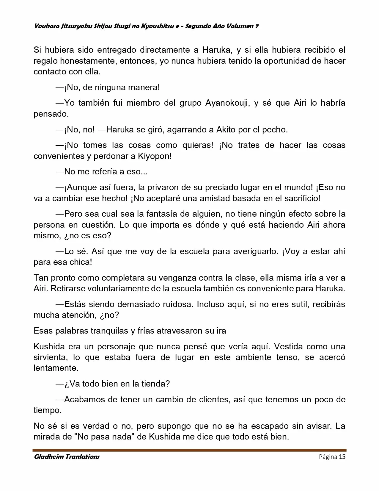 Página 15 del Manga