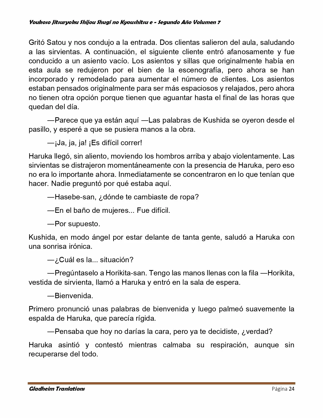 Página 24 del Manga