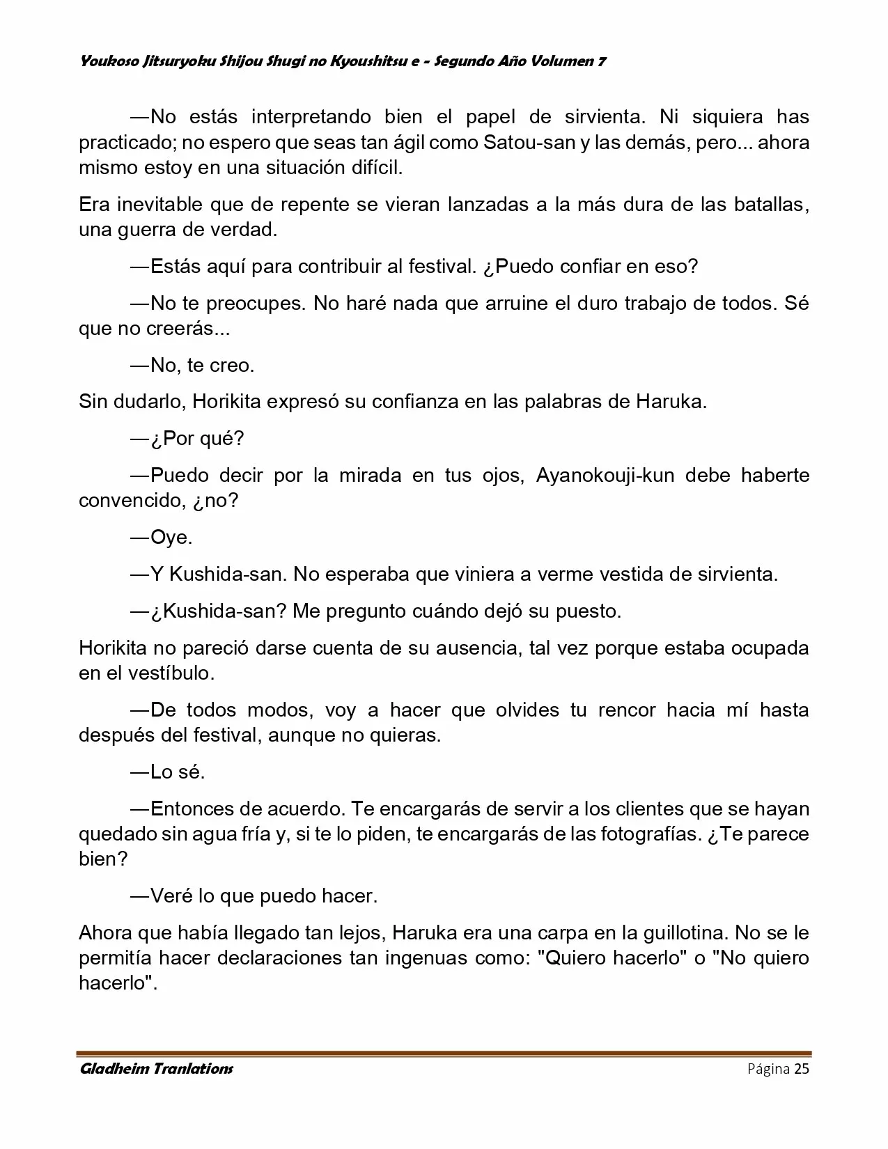 Página 25 del Manga