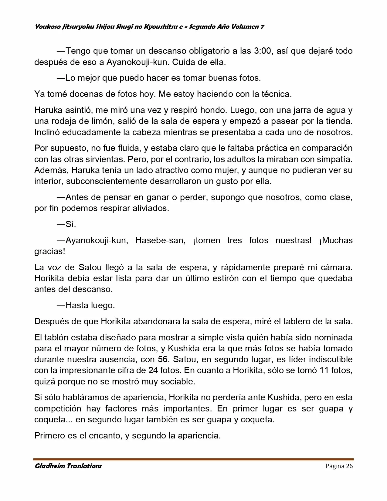 Página 26 del Manga
