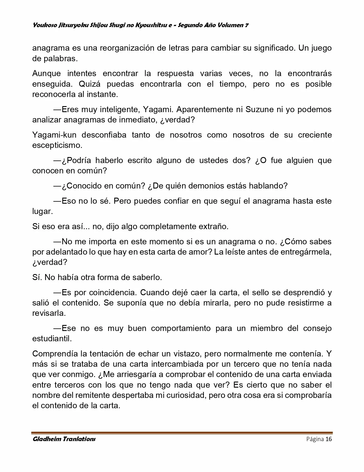 Página 16 del Manga