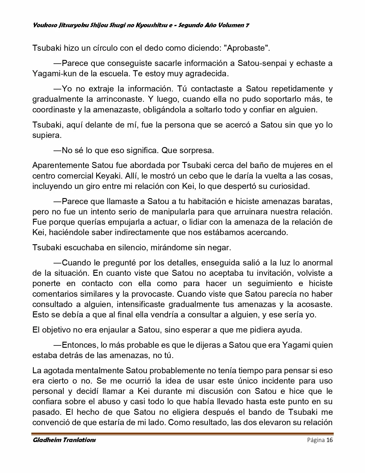 Página 16 del Manga