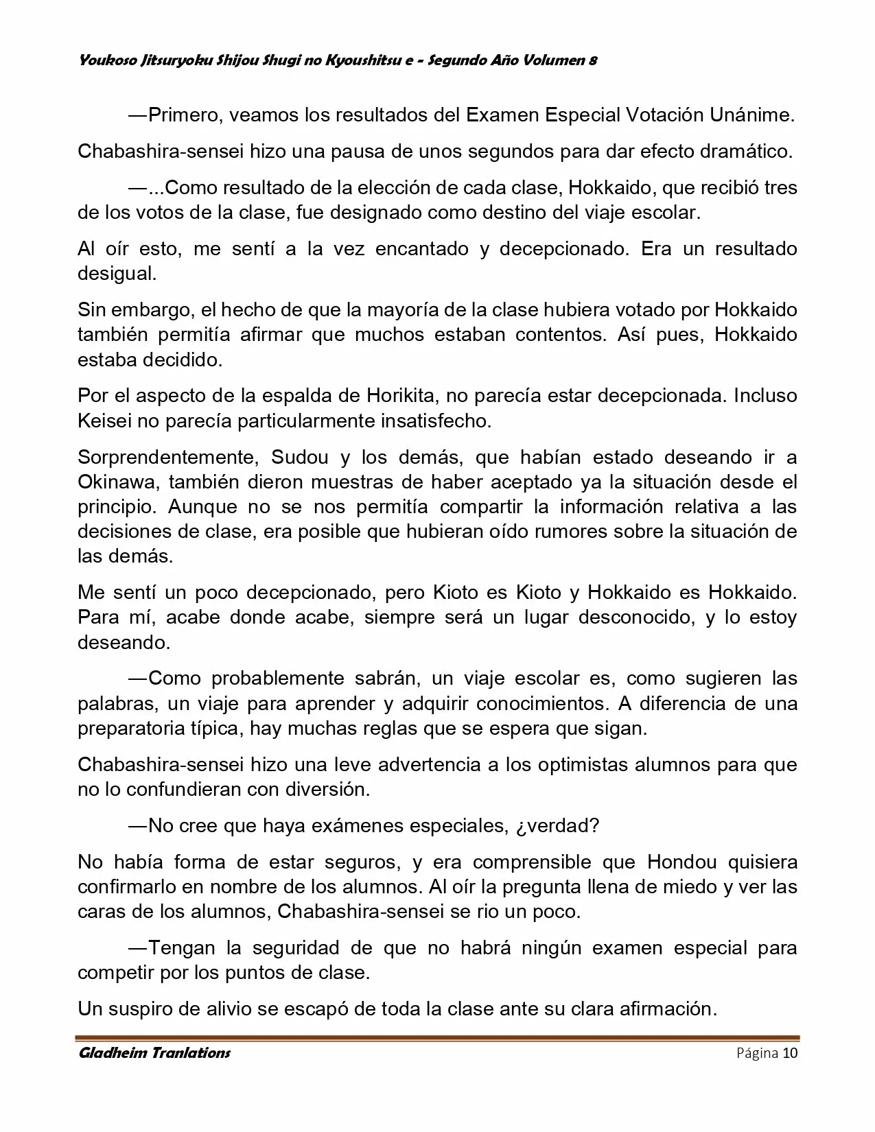 Página 10 del Manga