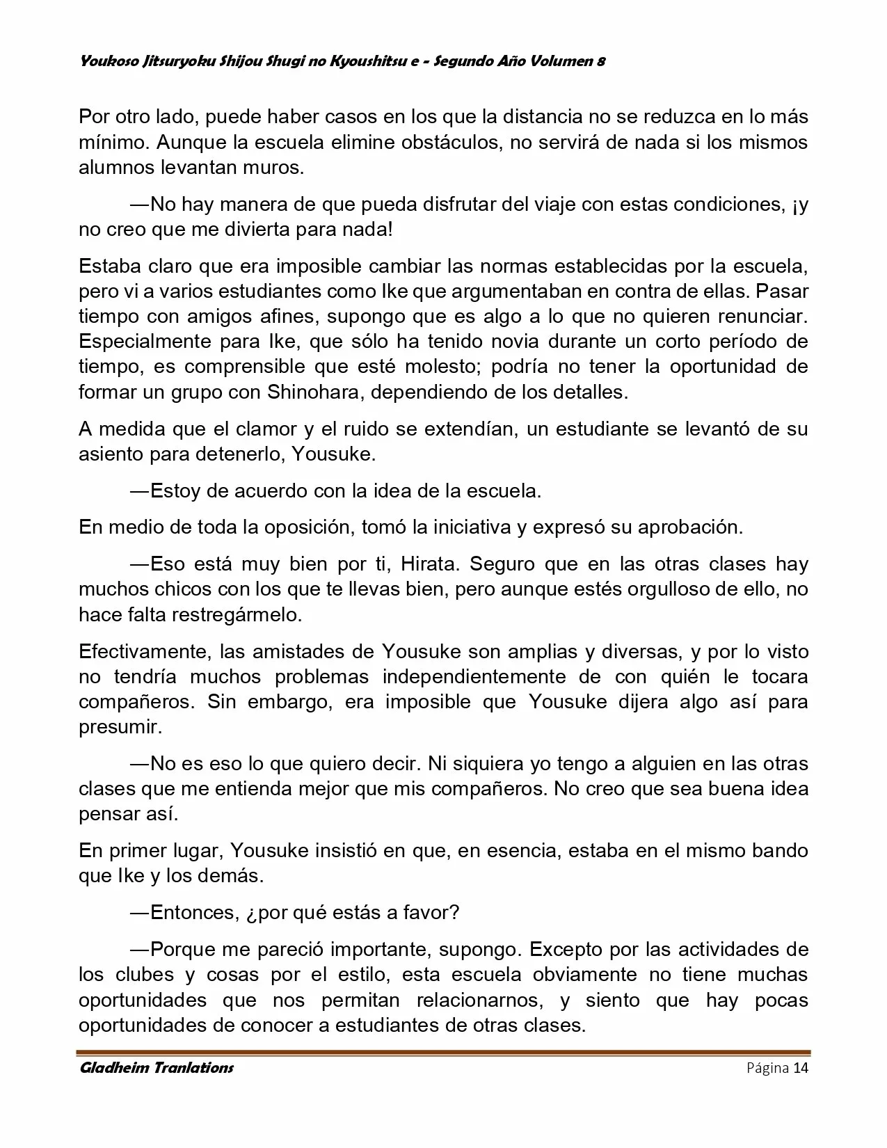 Página 14 del Manga