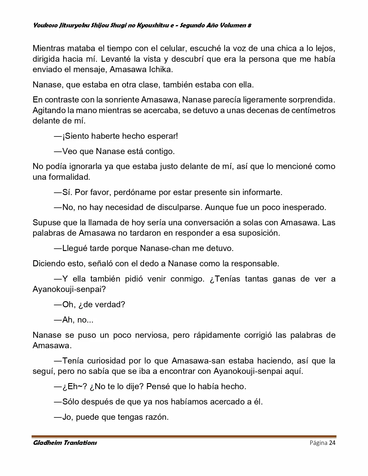 Página 24 del Manga