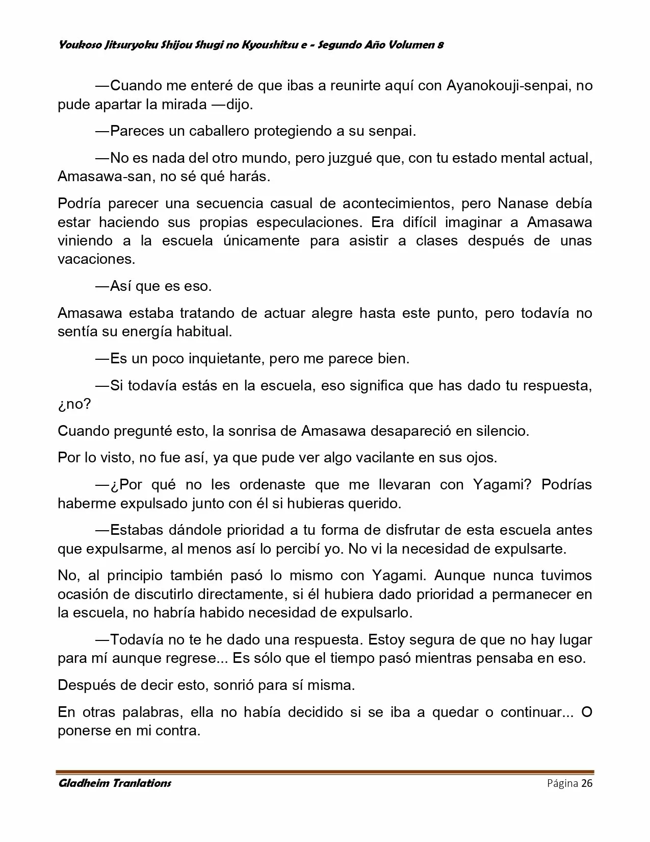 Página 26 del Manga