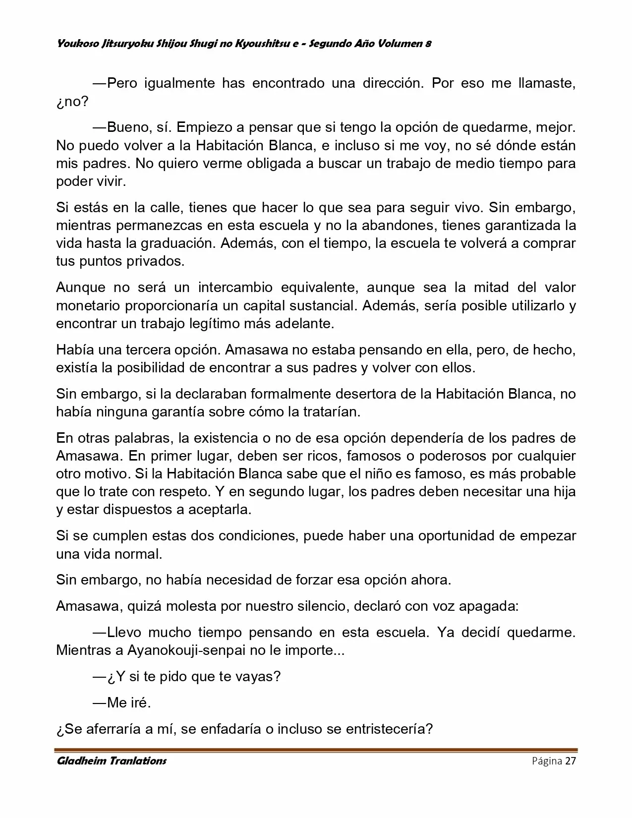 Página 27 del Manga