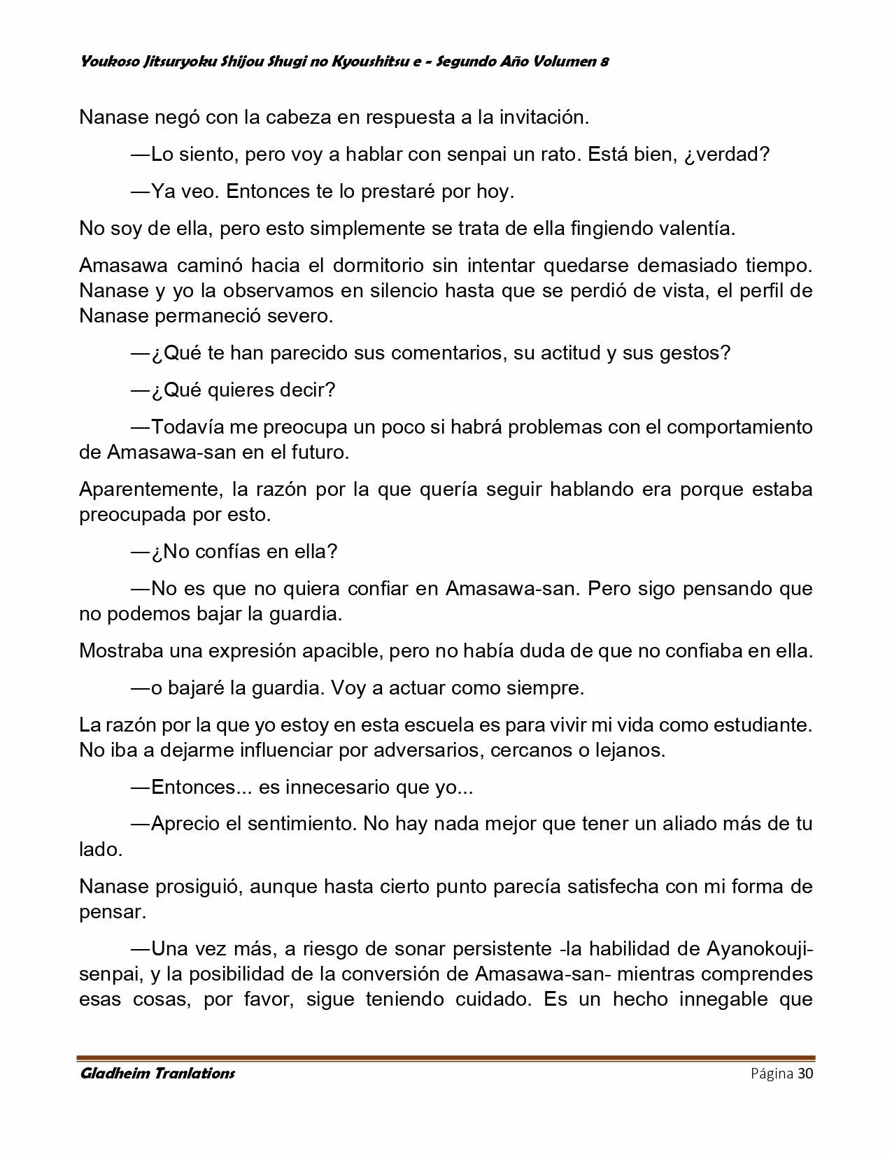 Página 30 del Manga