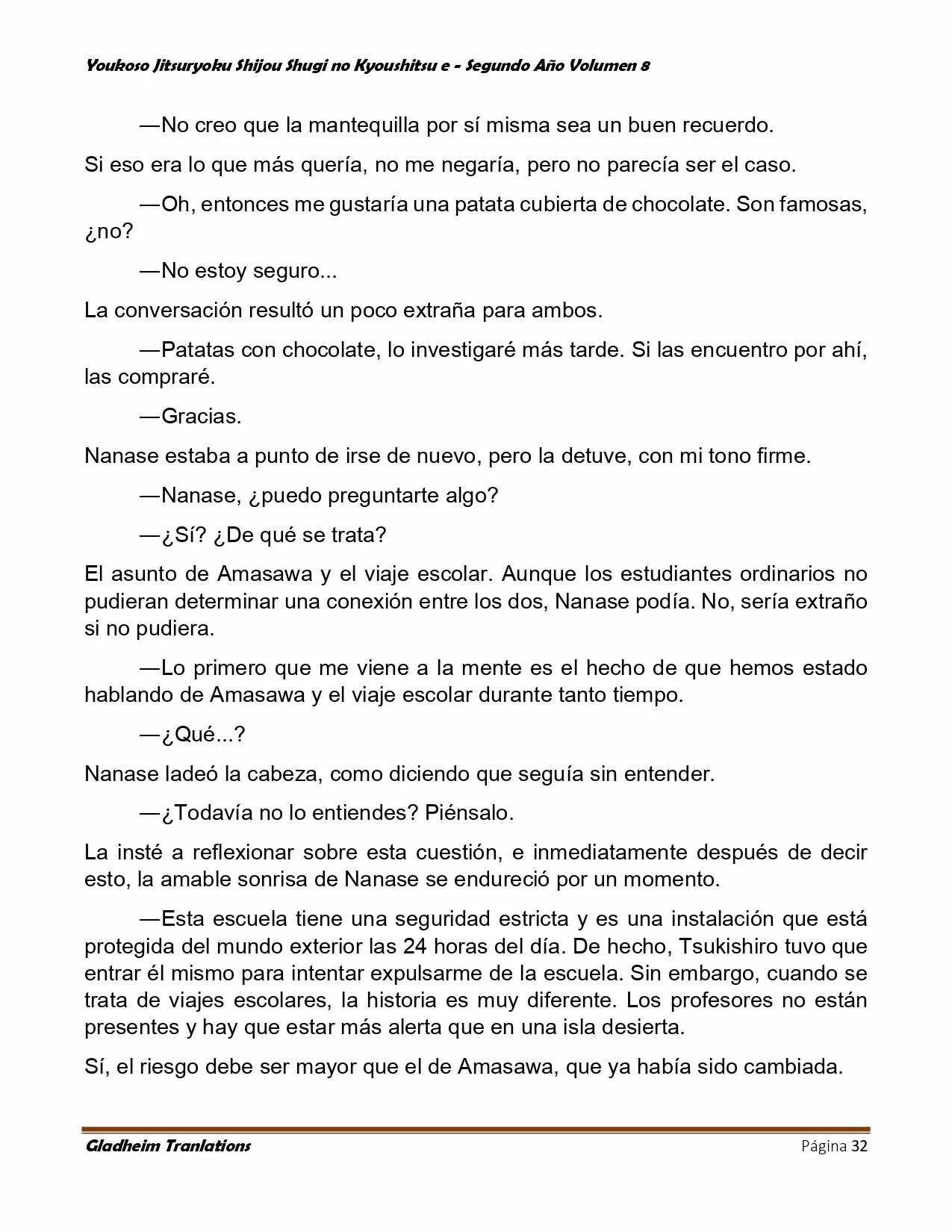 Página 32 del Manga