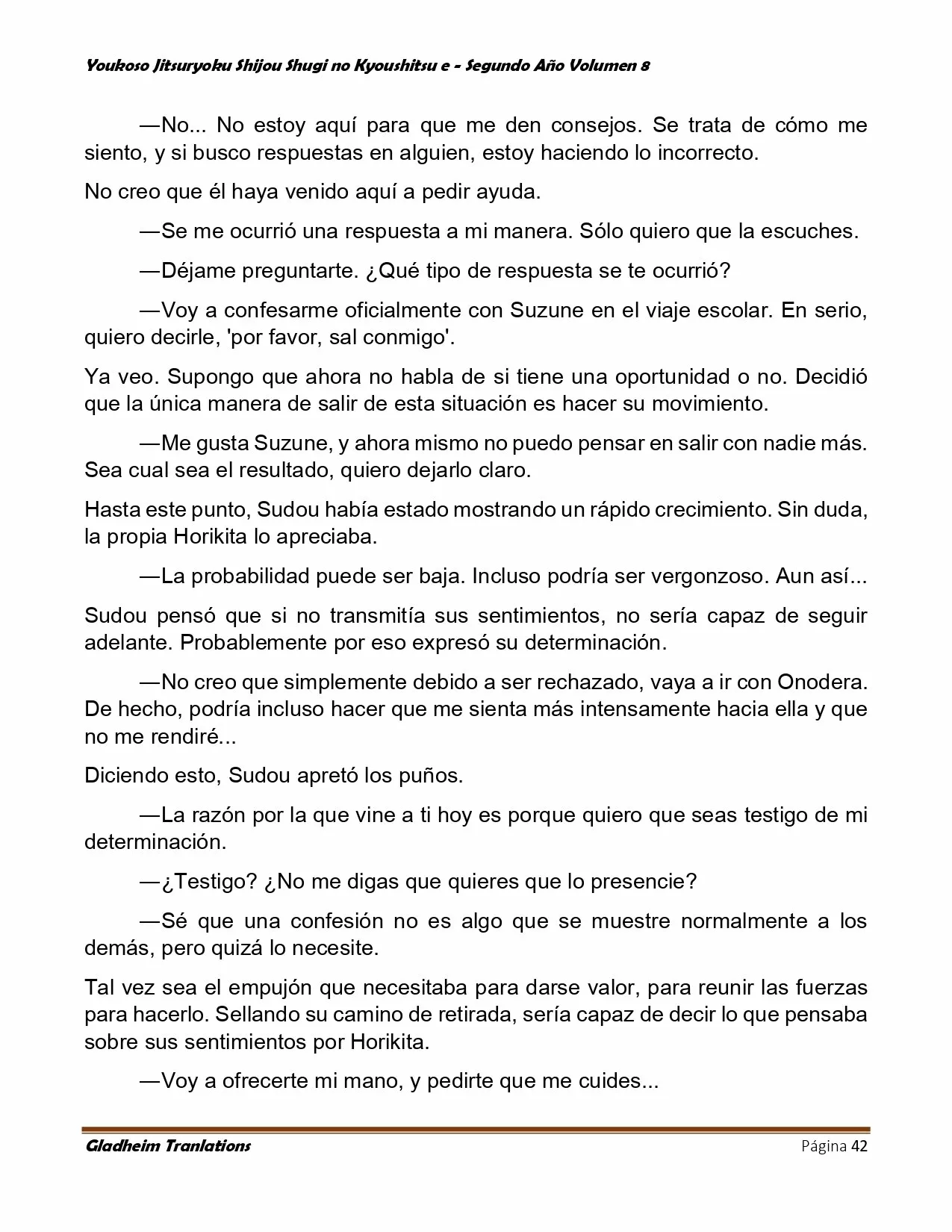 Página 42 del Manga