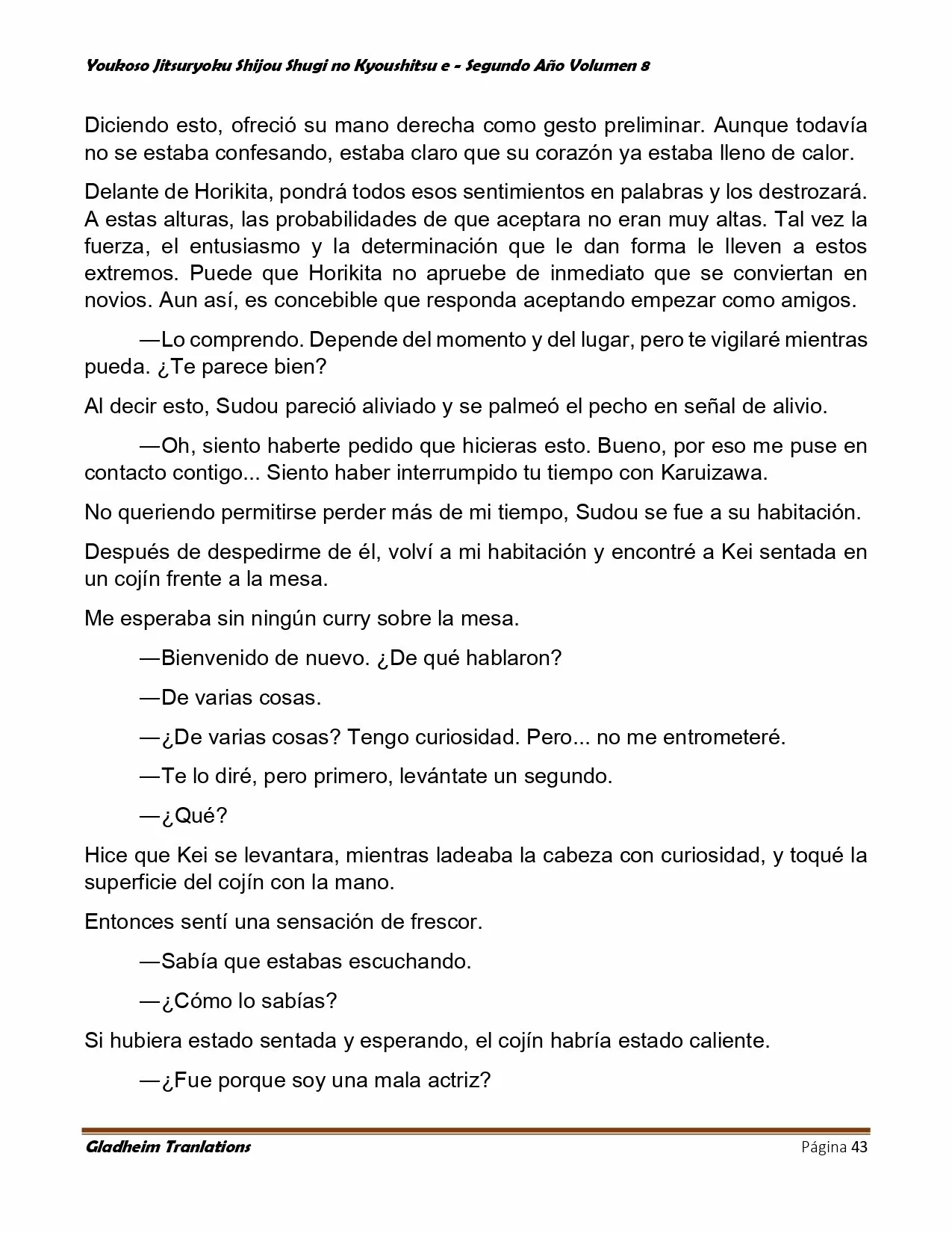 Página 43 del Manga