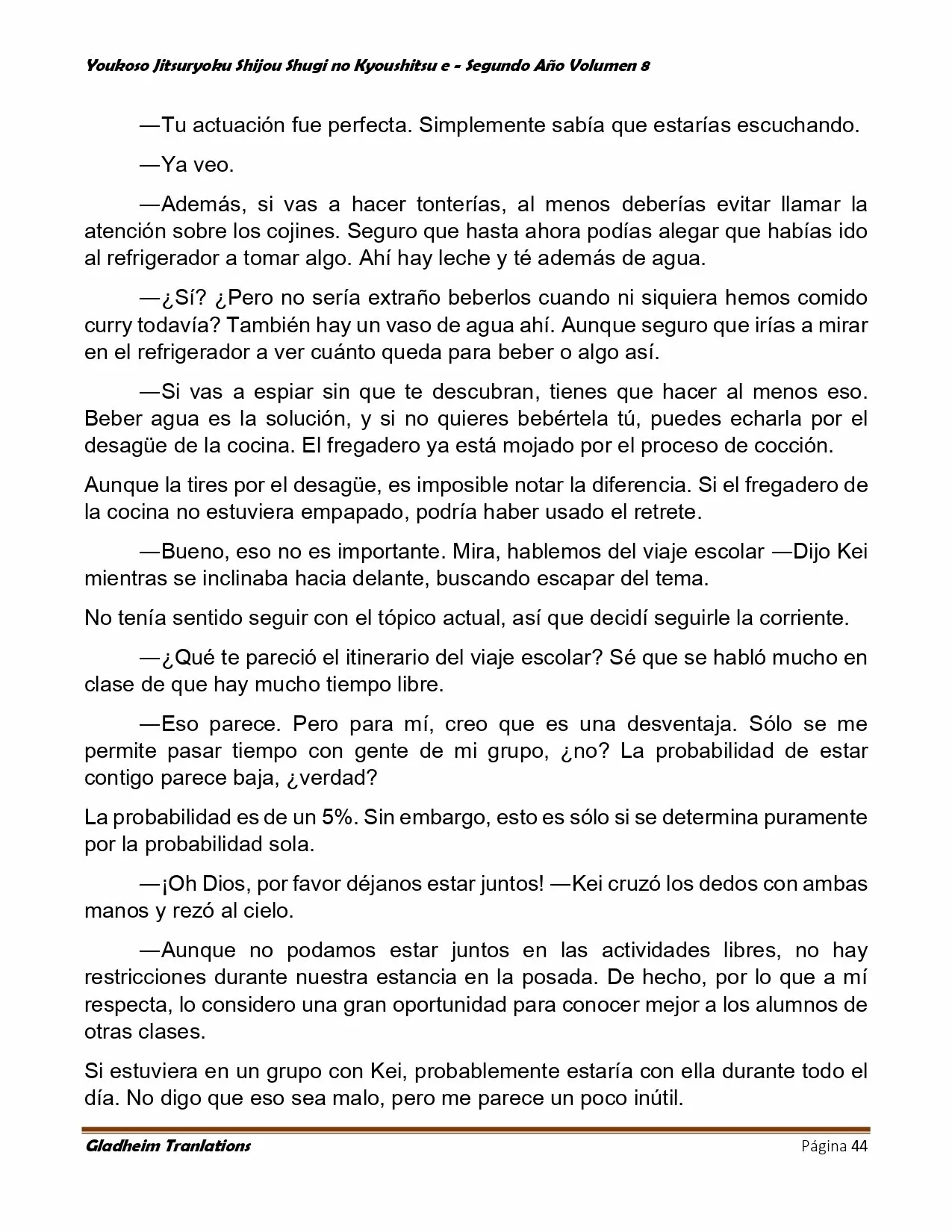 Página 44 del Manga