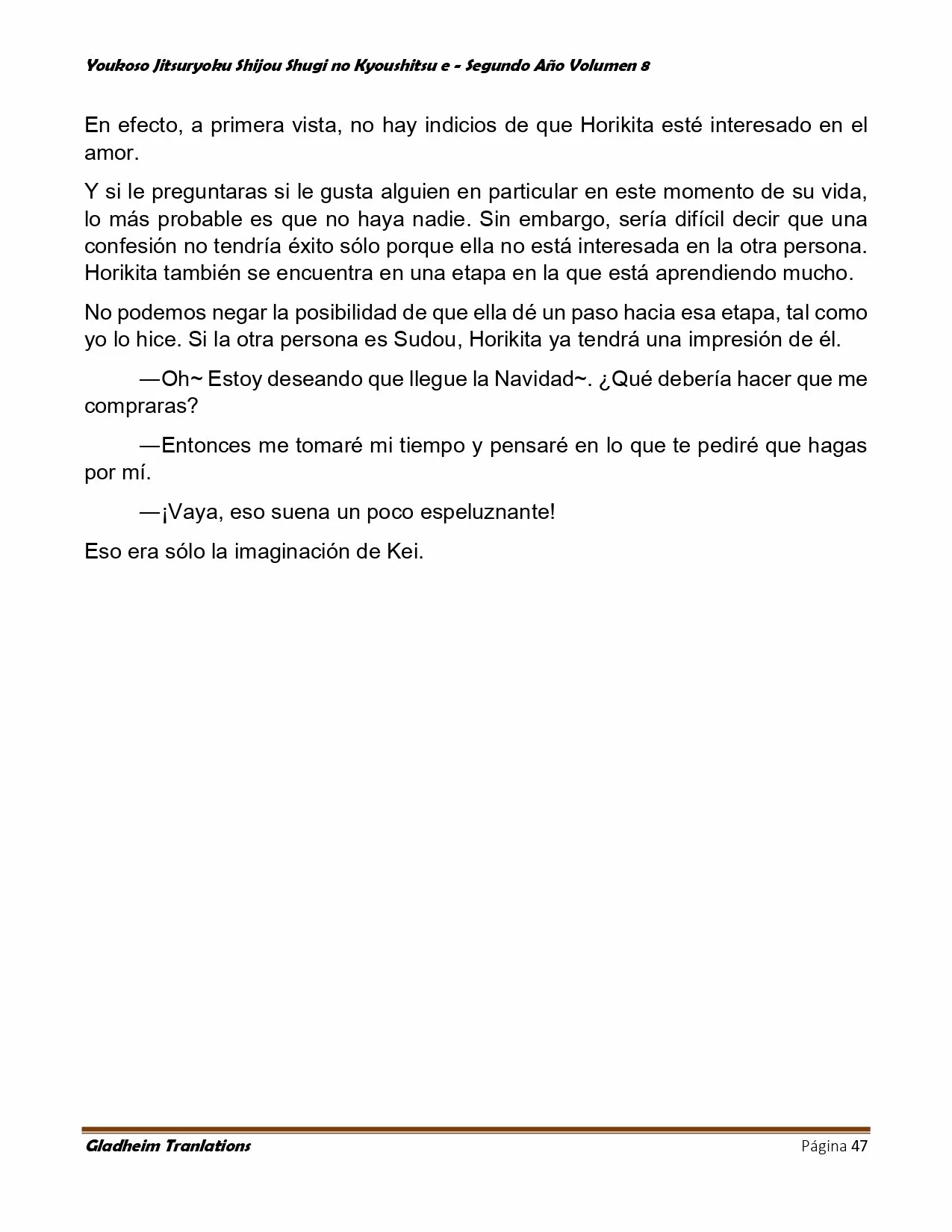 Página 47 del Manga
