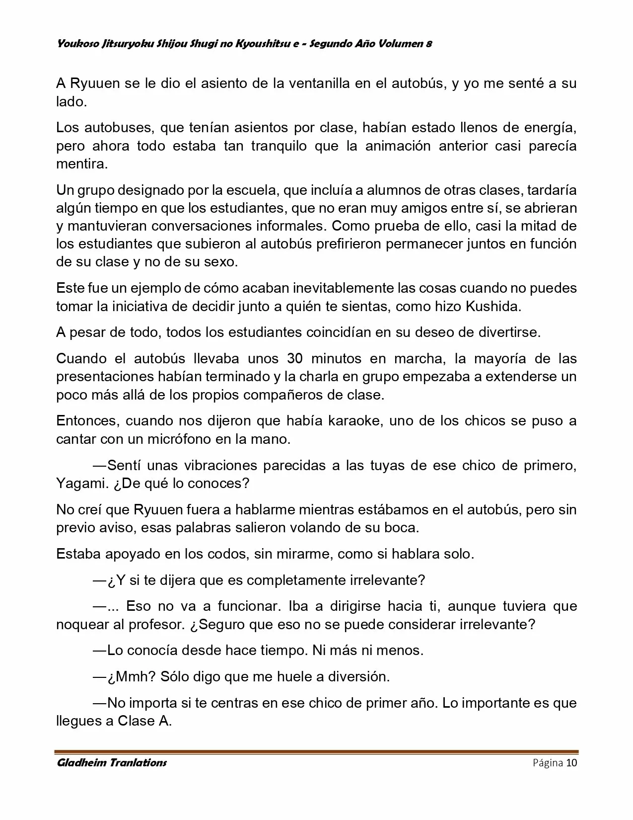 Página 10 del Manga