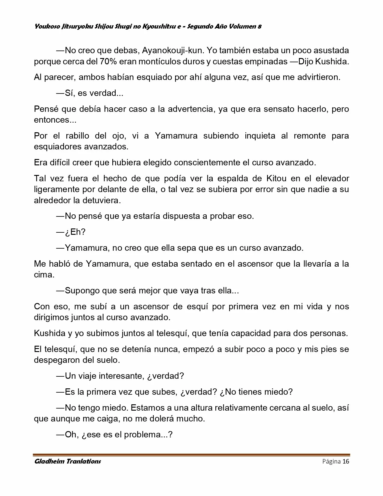 Página 16 del Manga