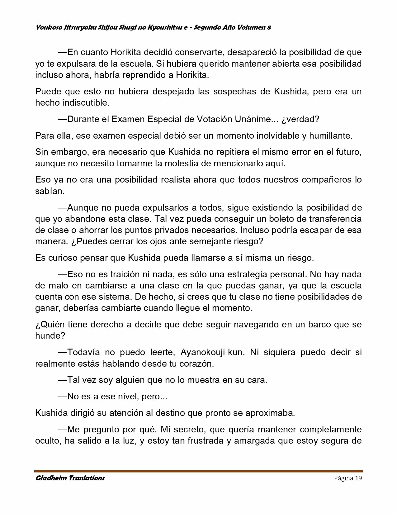 Página 19 del Manga