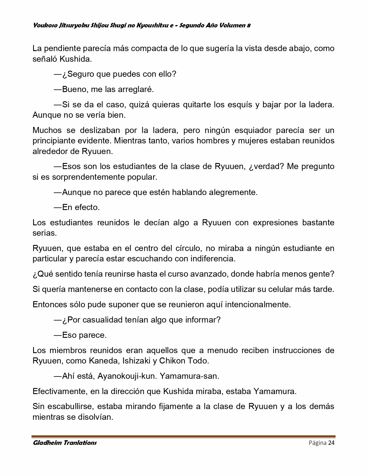 Página 24 del Manga