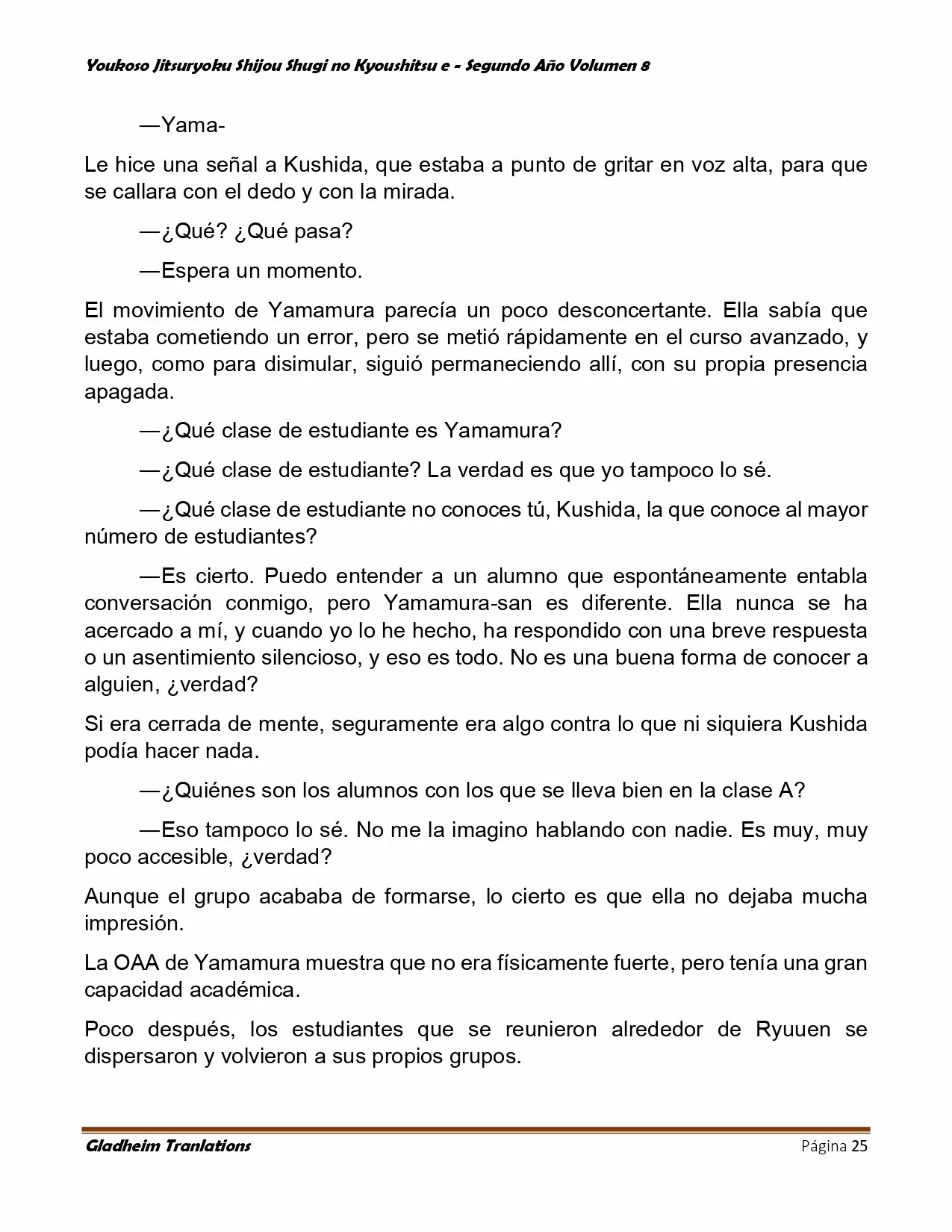 Página 25 del Manga