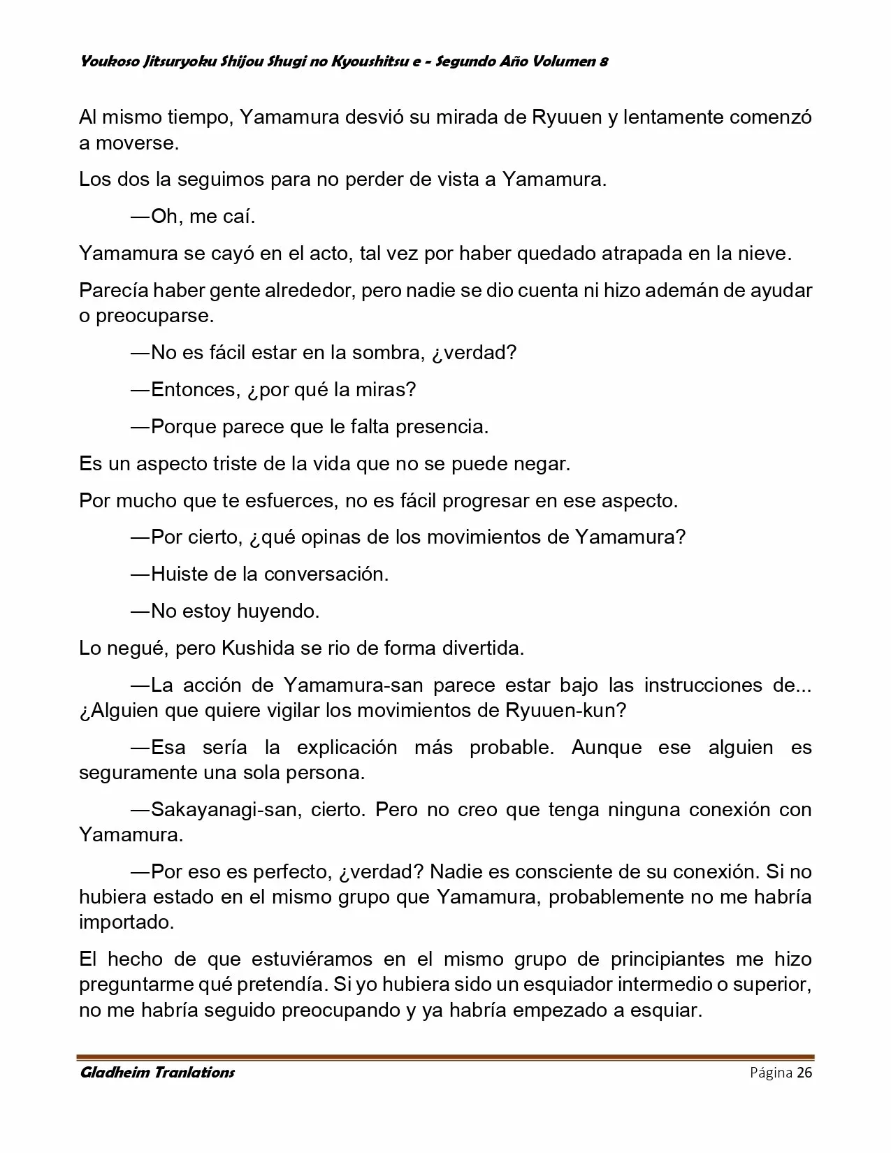 Página 26 del Manga