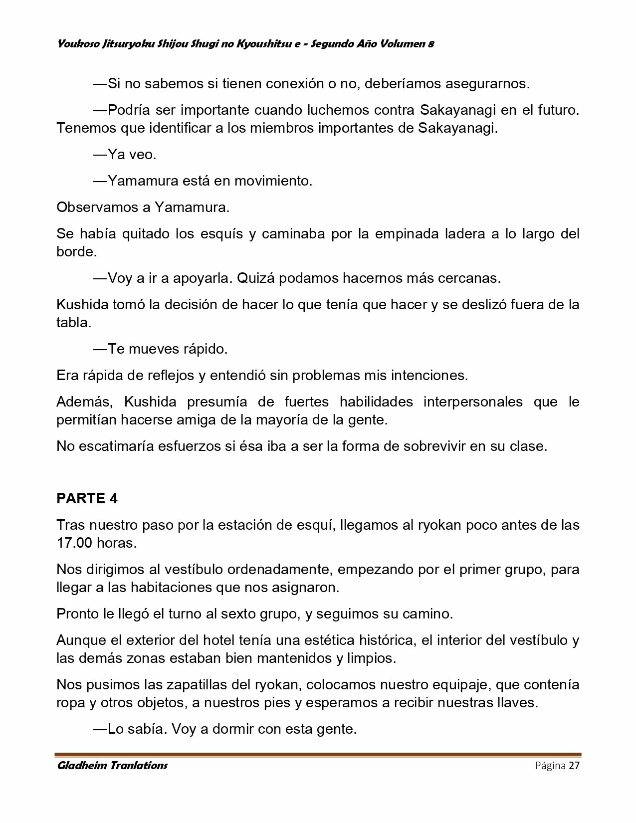 Página 27 del Manga