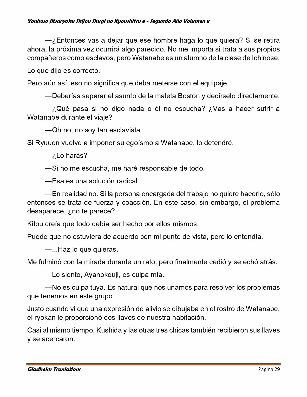 Página 29 del Manga