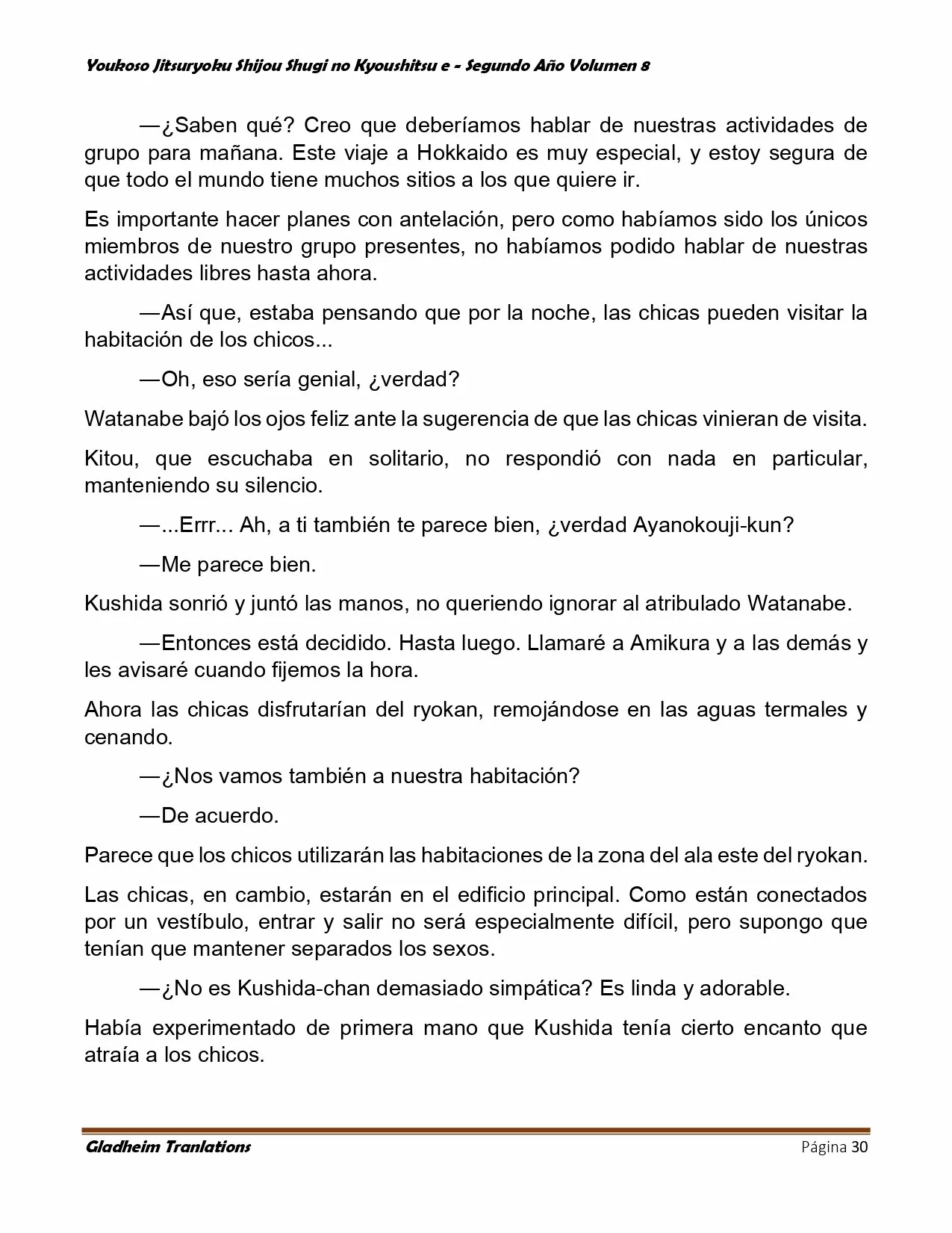 Página 30 del Manga