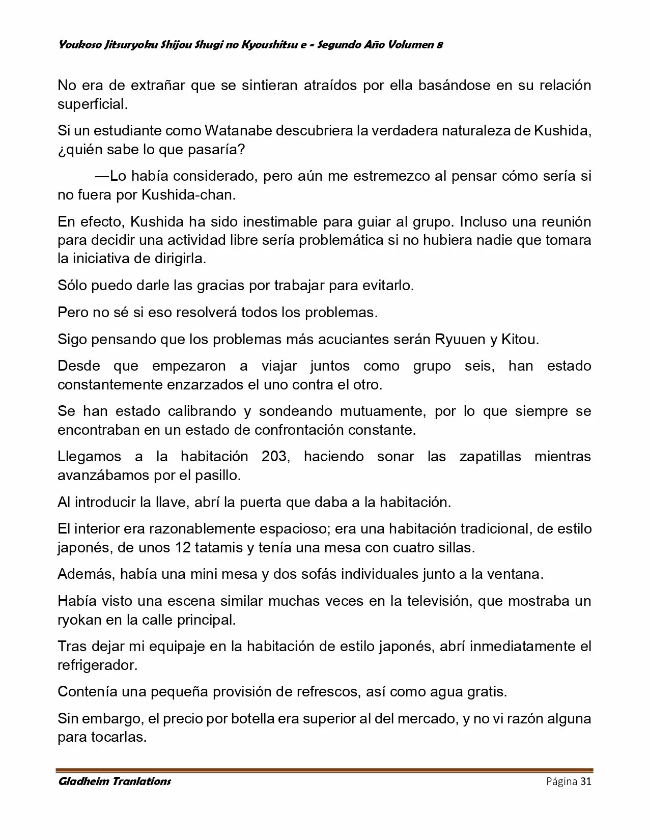 Página 31 del Manga