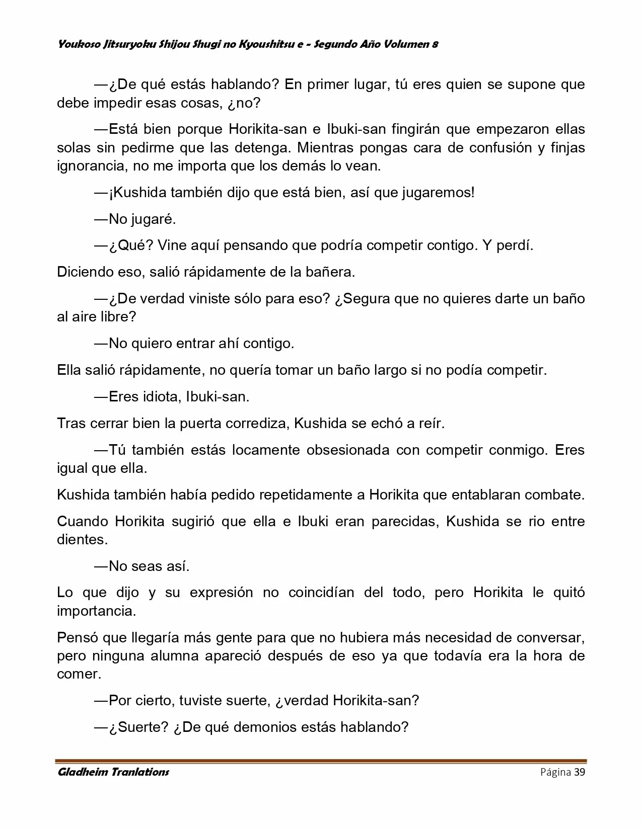 Página 39 del Manga