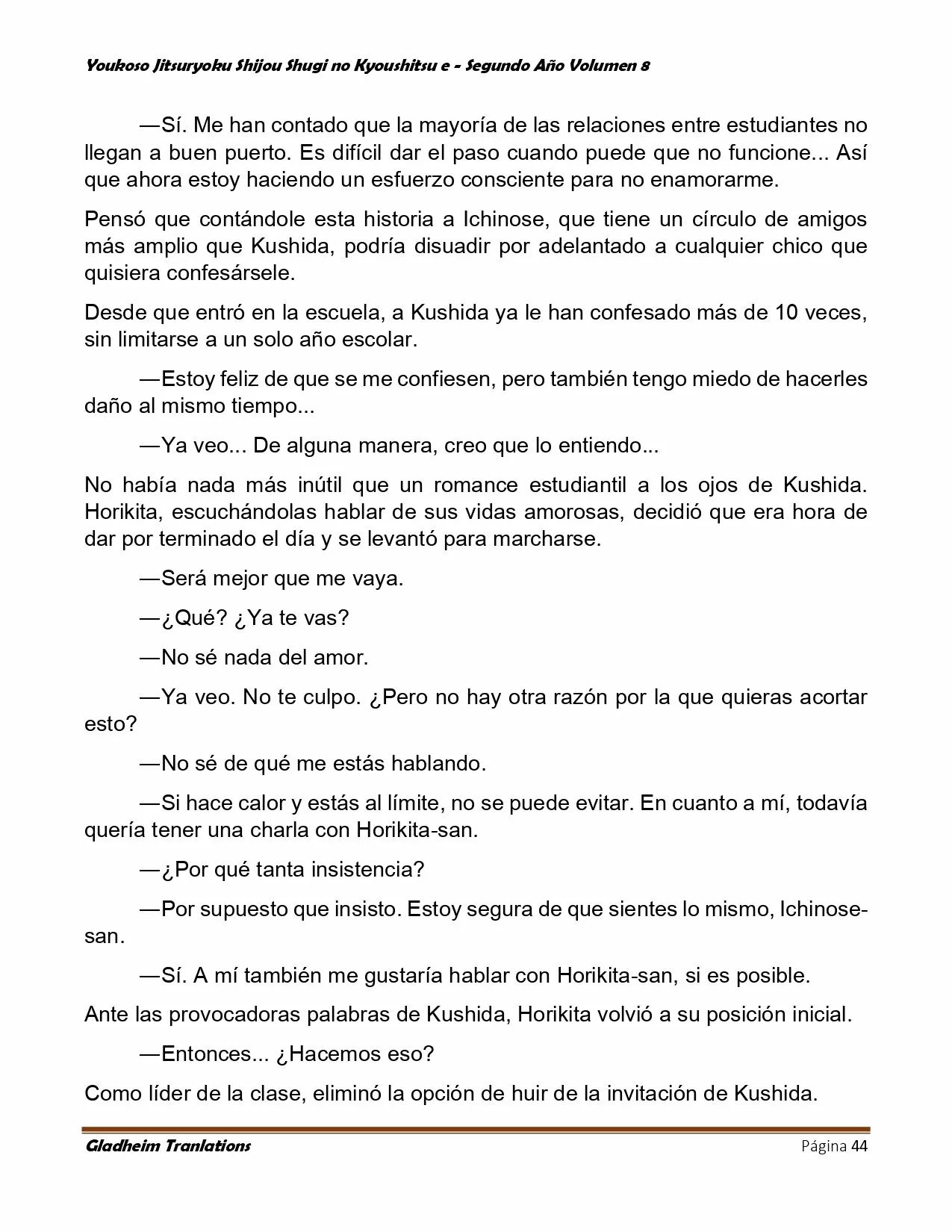 Página 44 del Manga