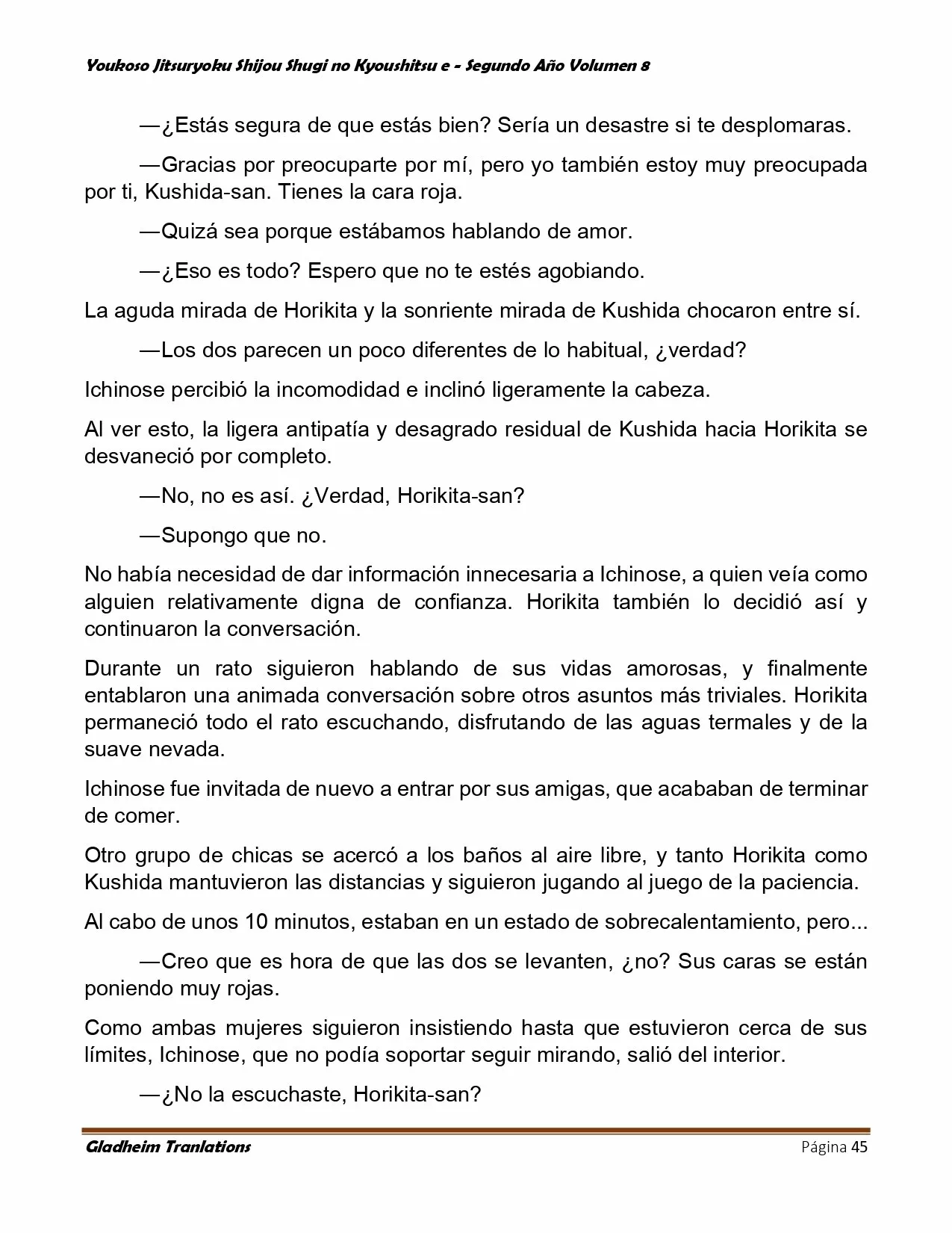 Página 45 del Manga