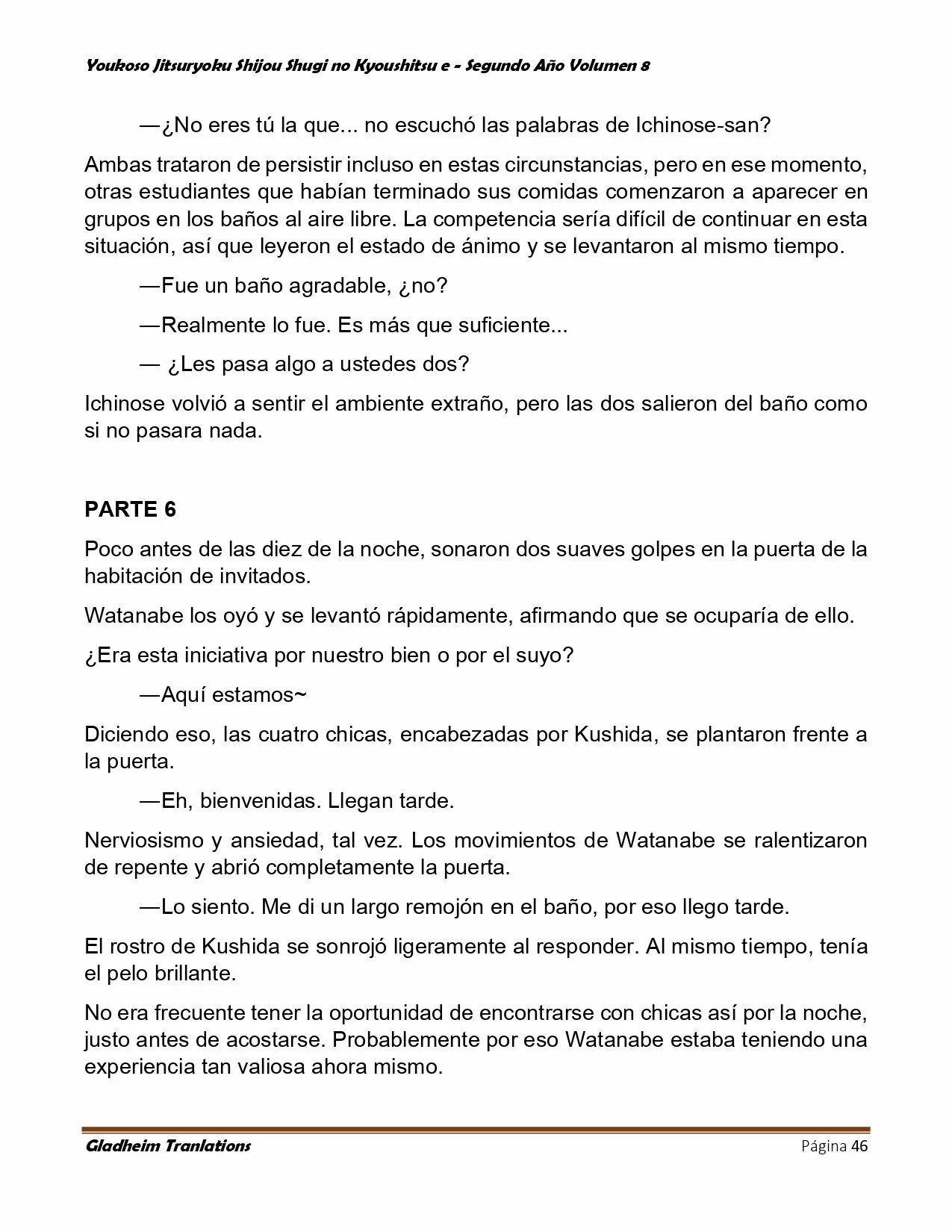 Página 46 del Manga