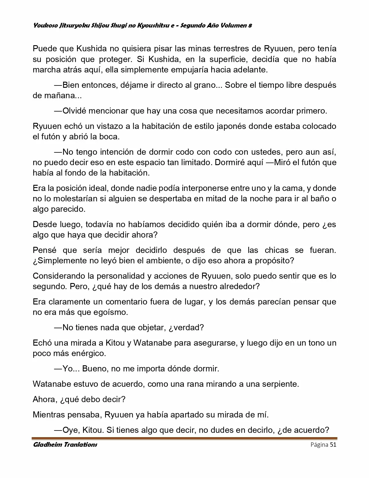 Página 51 del Manga