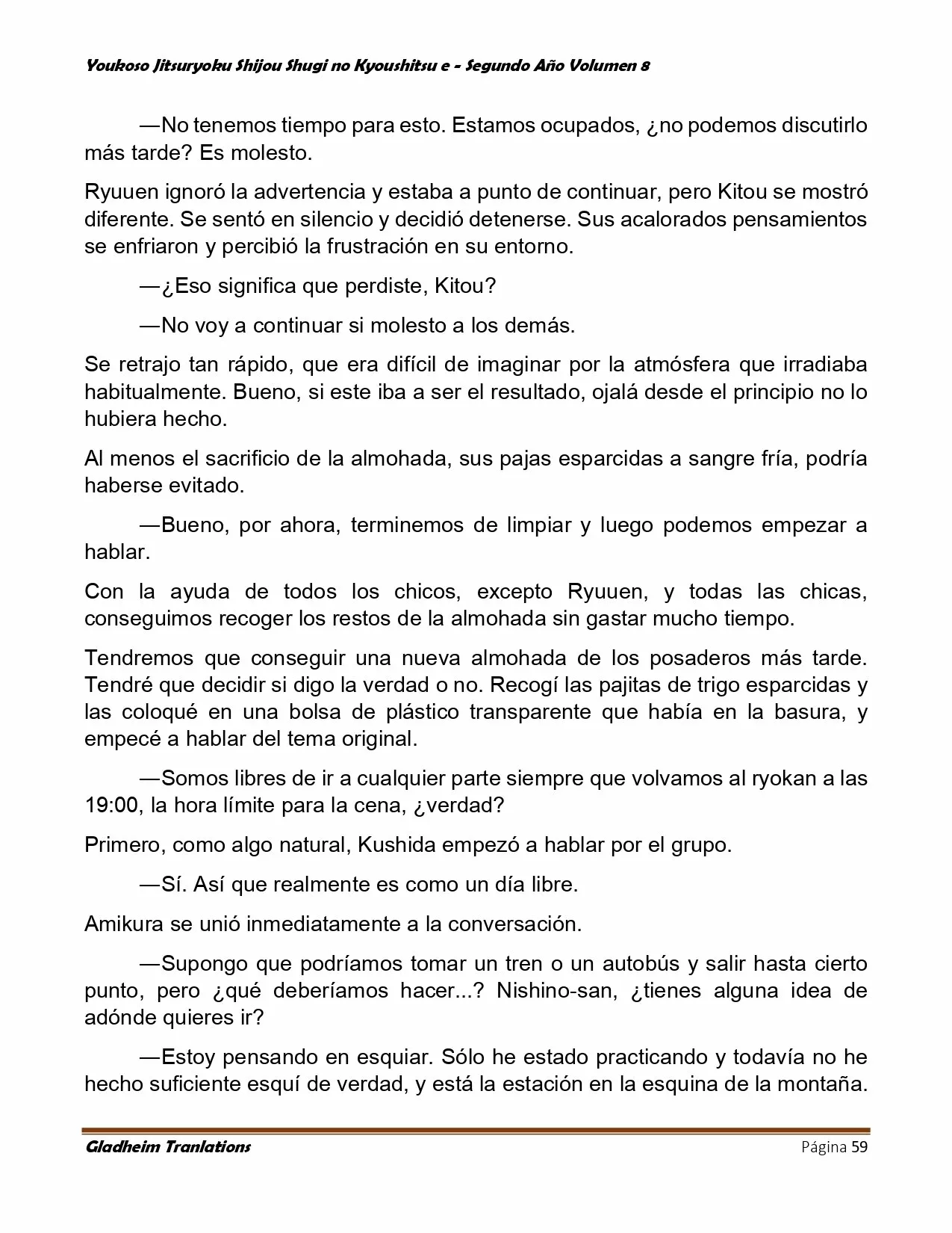 Página 59 del Manga