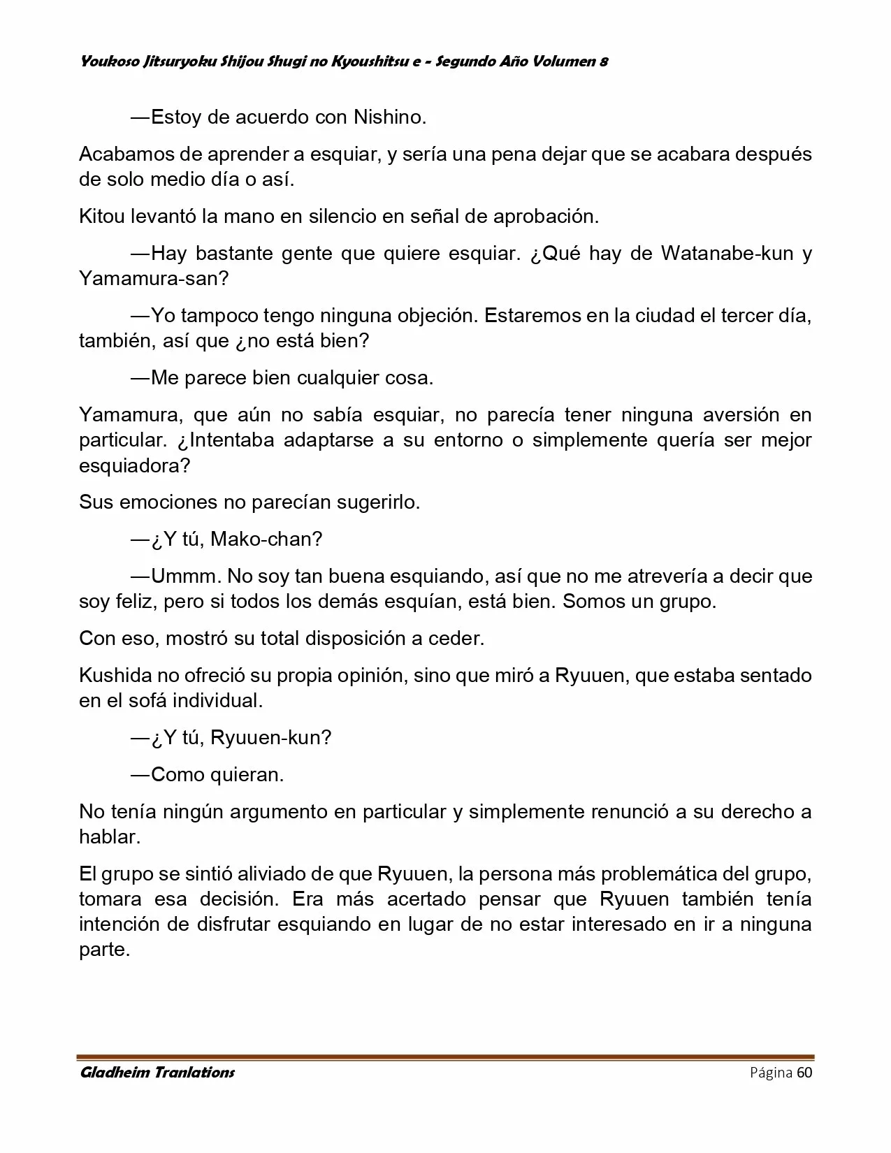 Página 60 del Manga