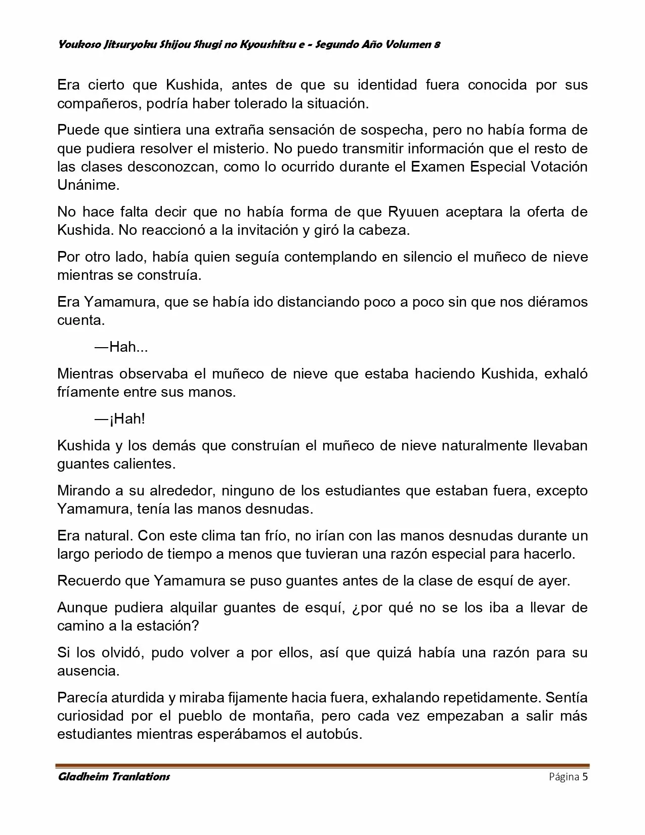 Página 5 del Manga