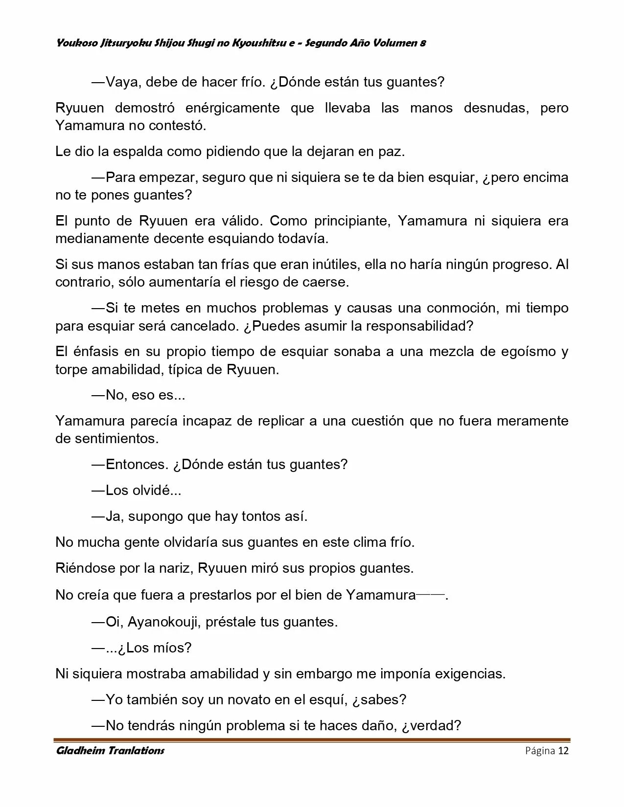 Página 12 del Manga