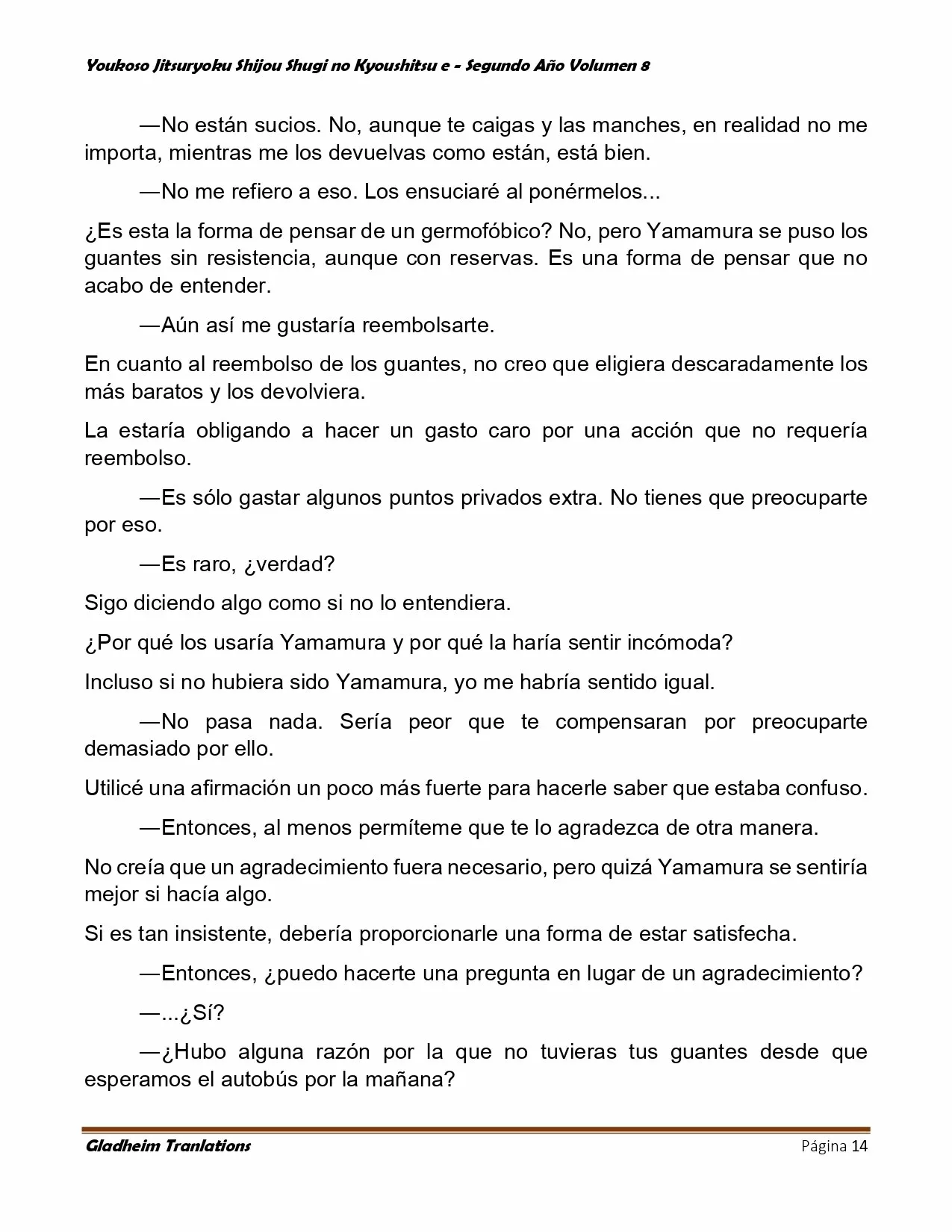 Página 14 del Manga