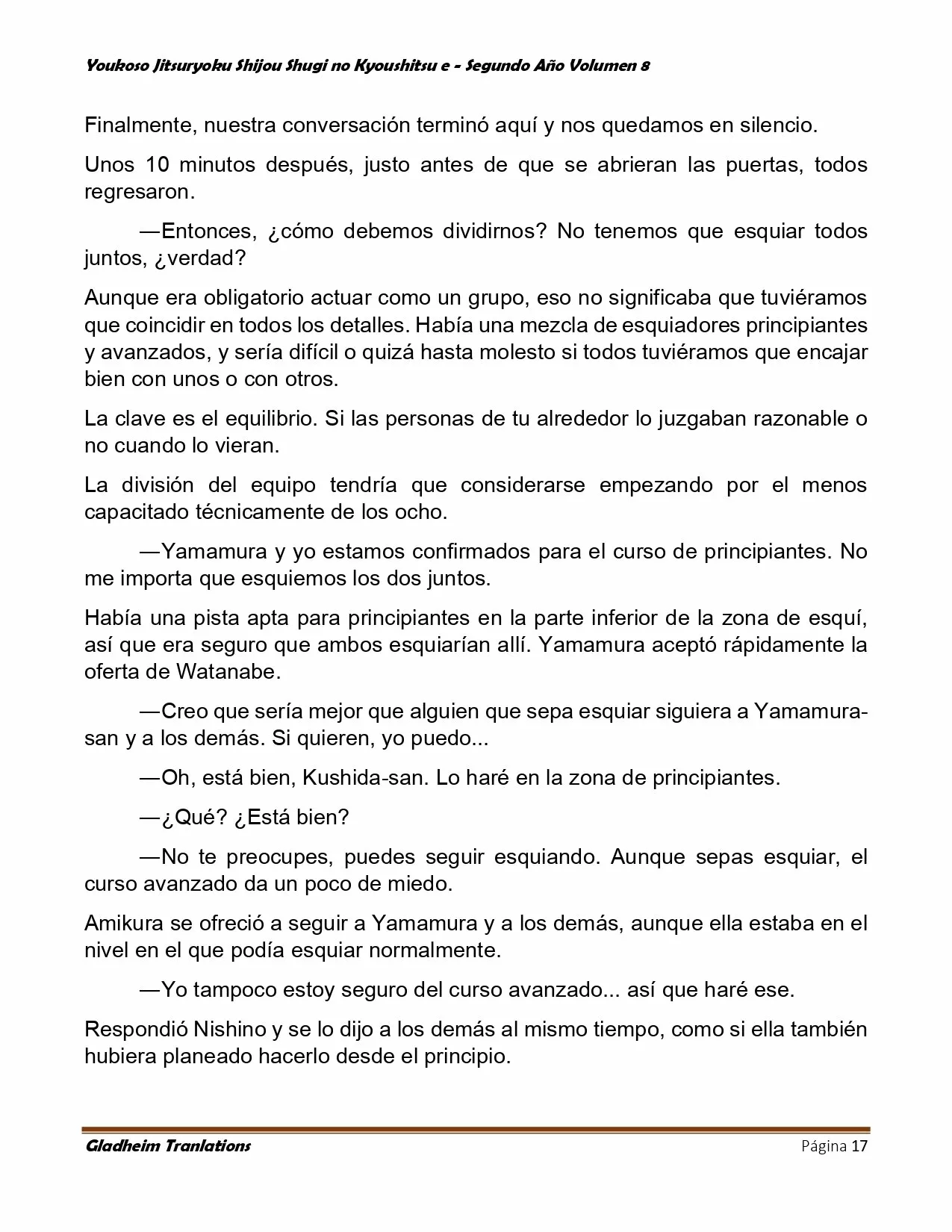 Página 17 del Manga