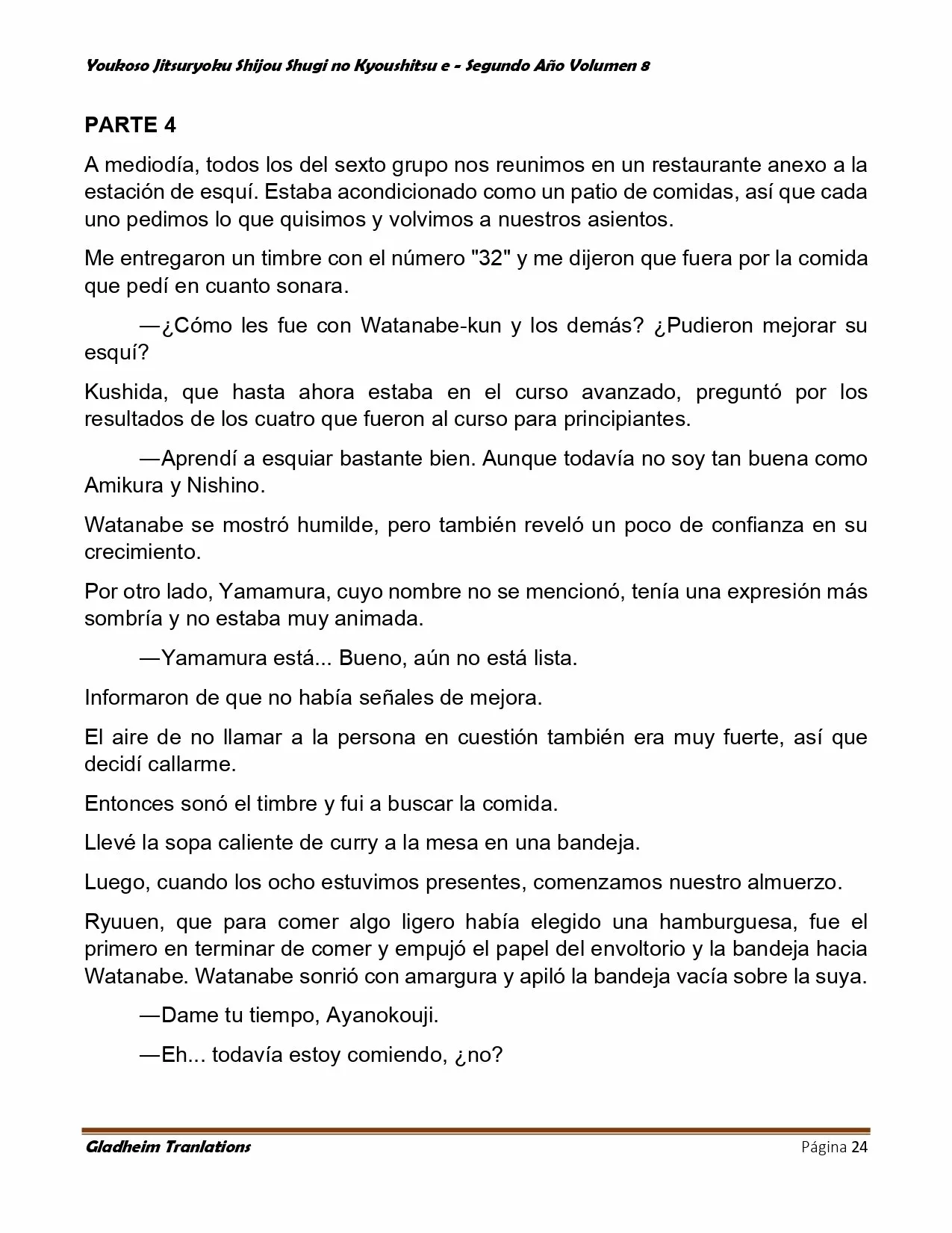 Página 24 del Manga