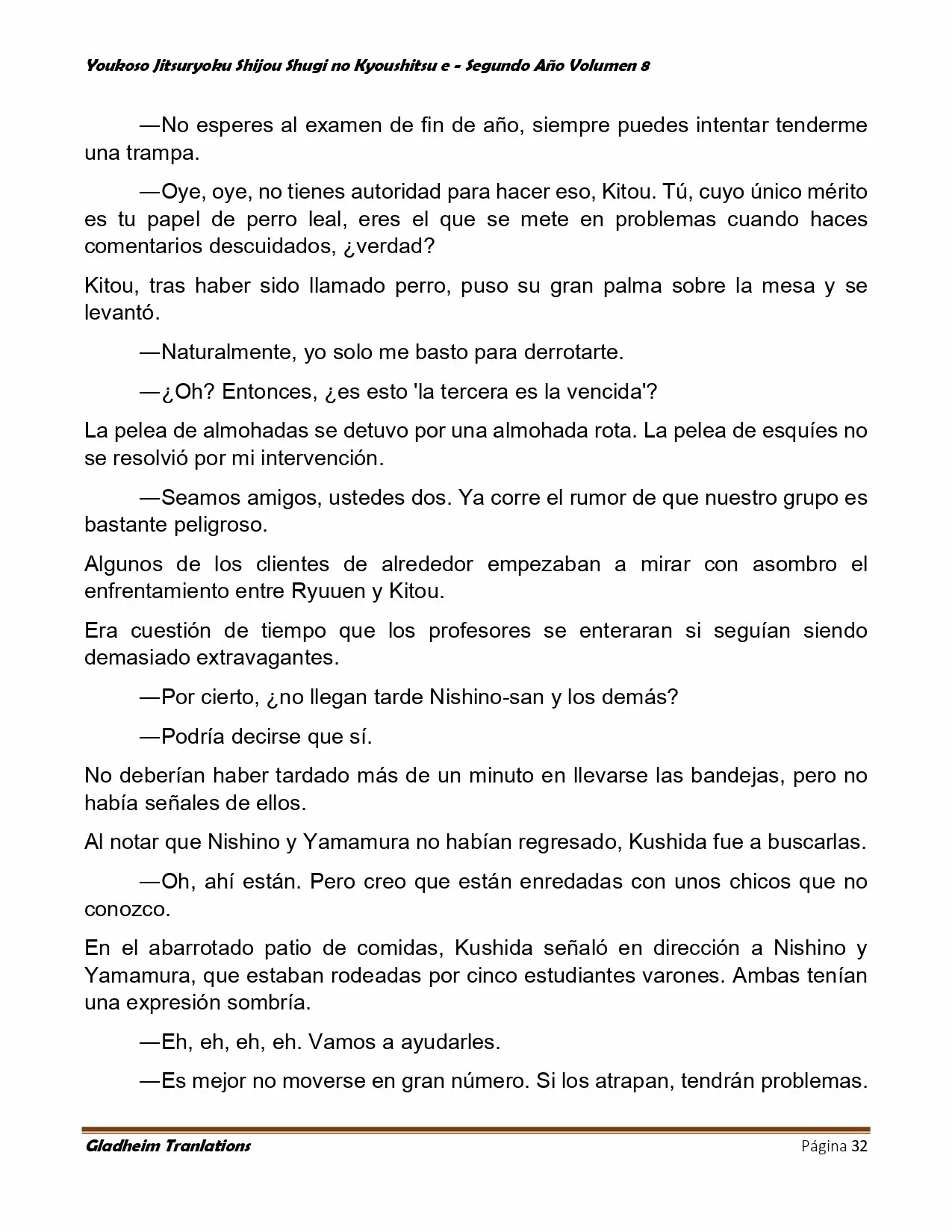 Página 32 del Manga