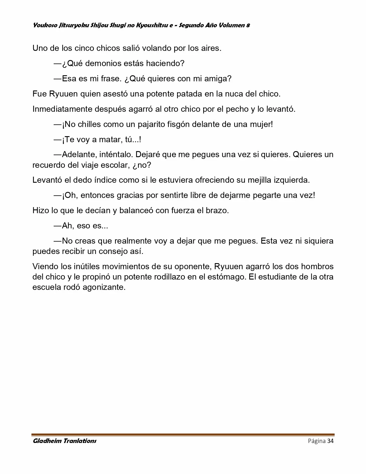 Página 34 del Manga