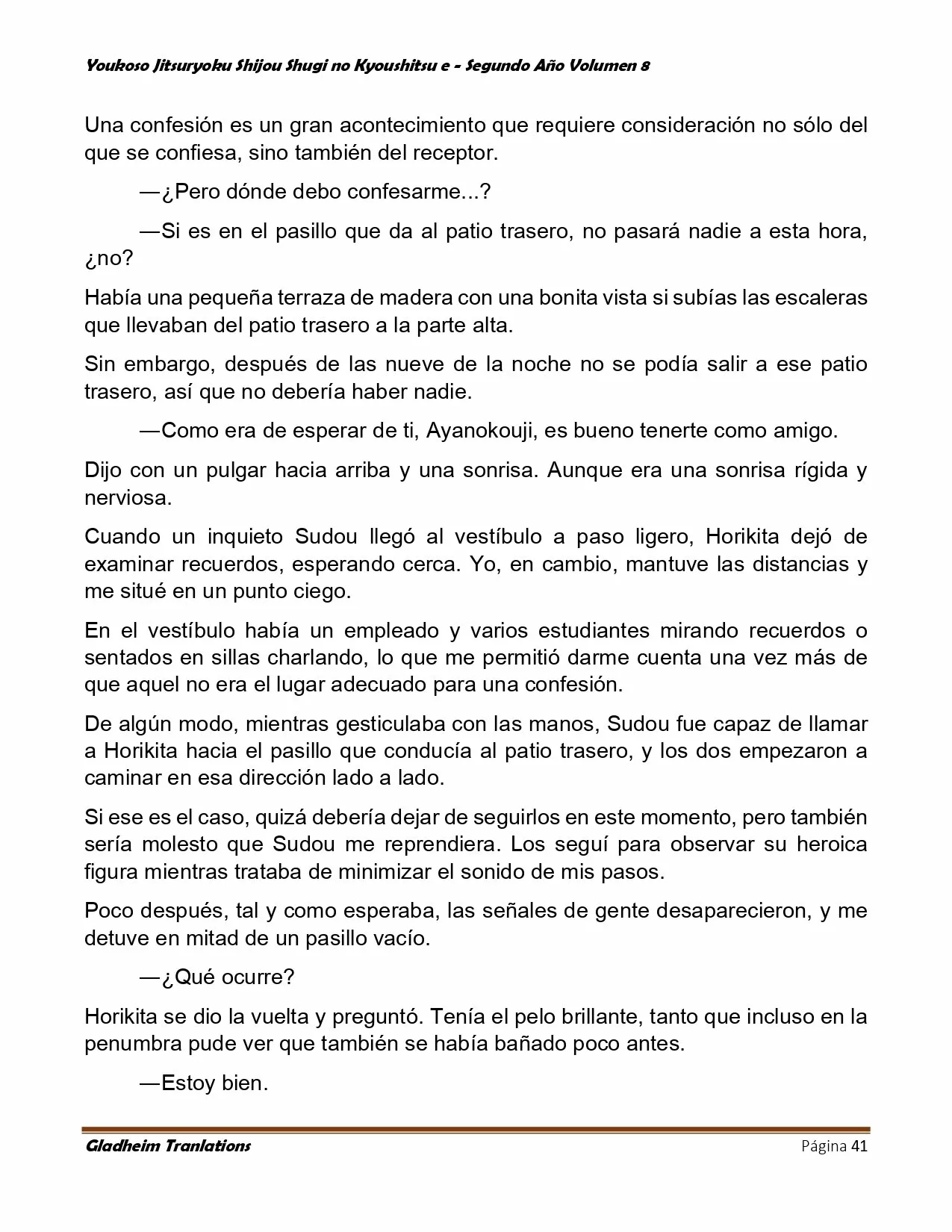 Página 41 del Manga