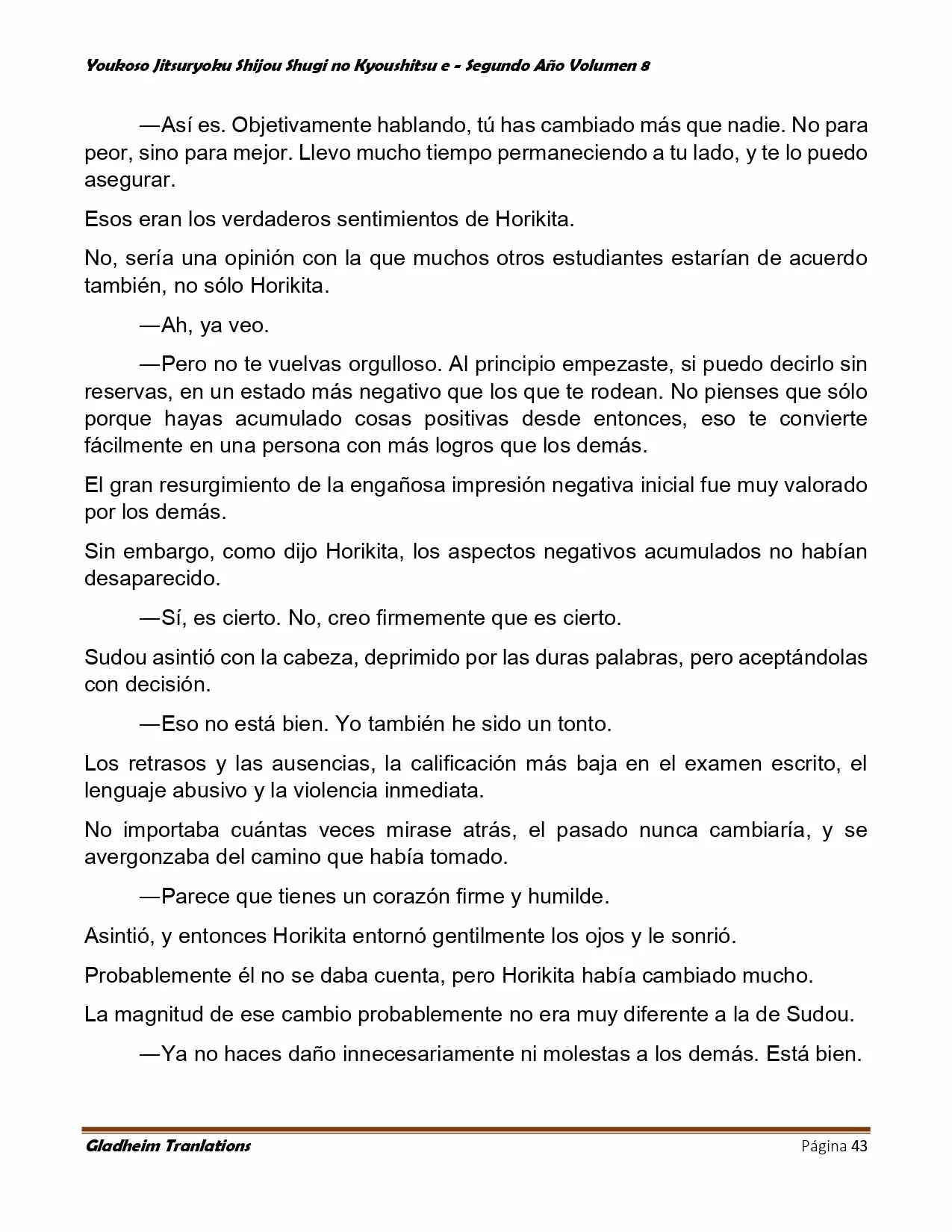 Página 43 del Manga