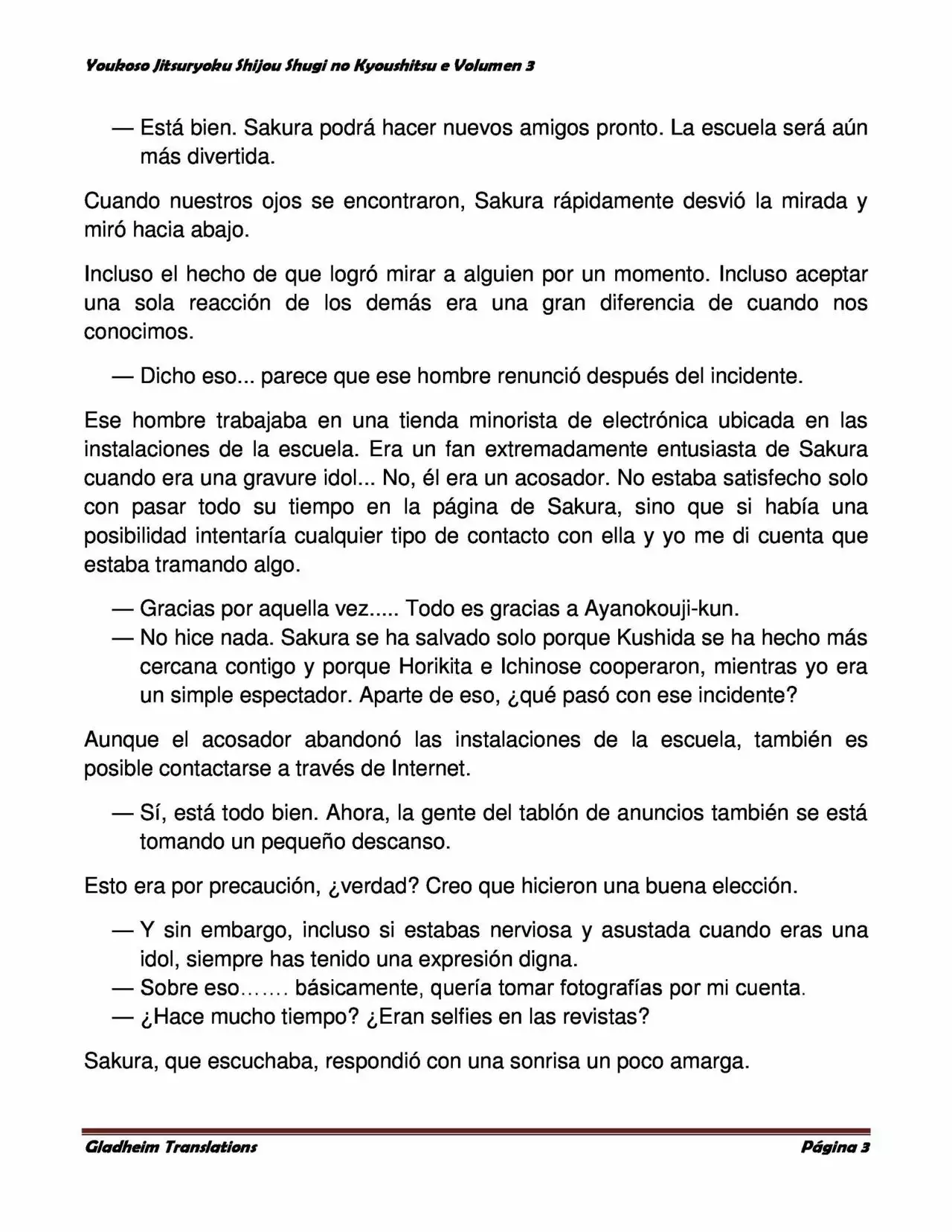 Página 3 del Manga