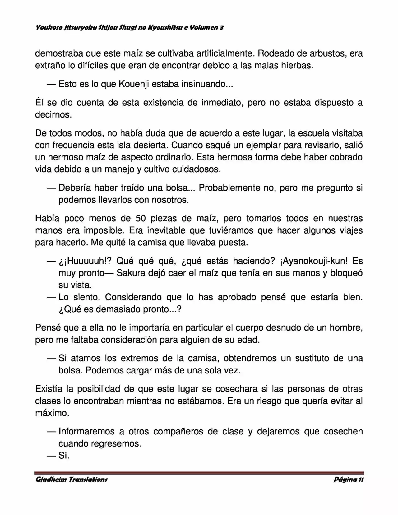 Página 11 del Manga