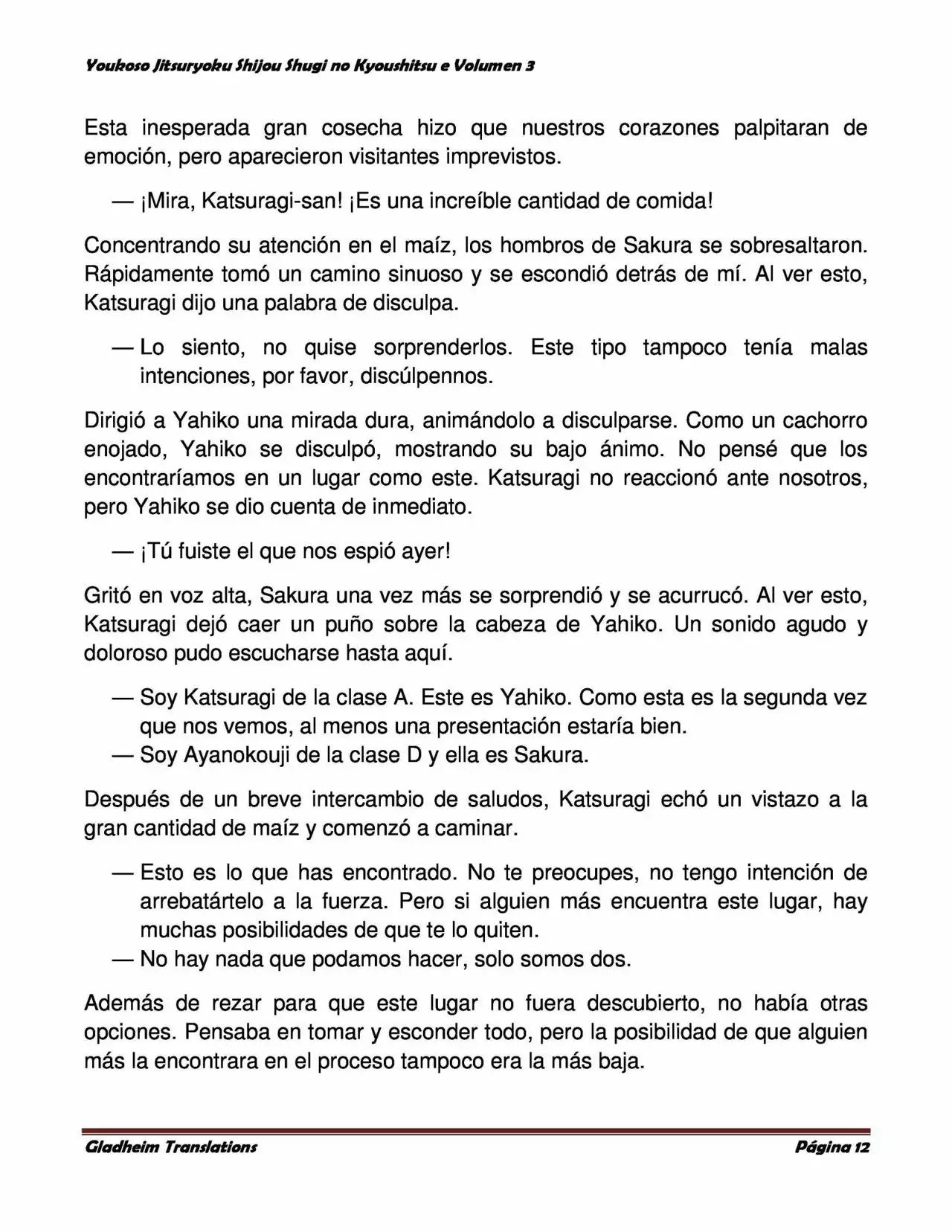 Página 12 del Manga