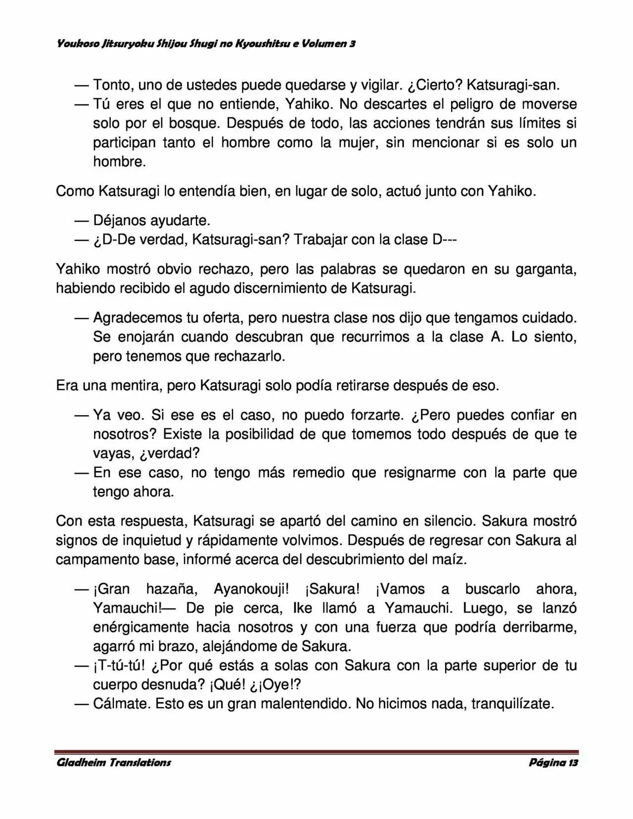 Página 13 del Manga